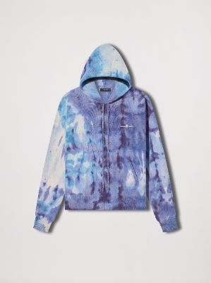 TIE DYE HOODIE - PURPLE sold by AMIRI