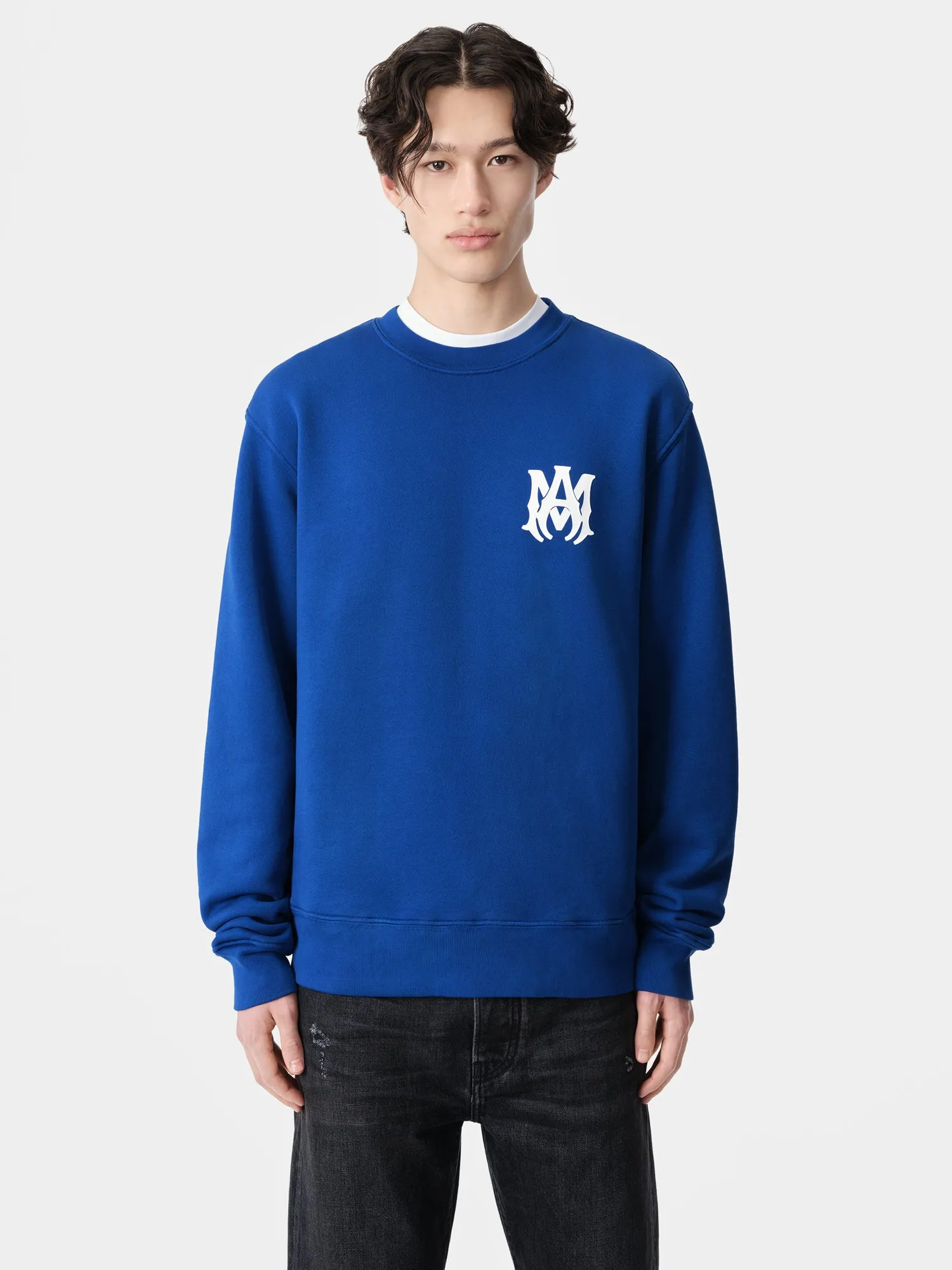 MA CORE LOGO CREW - Blue sold by AMIRI product image thumbnail 2