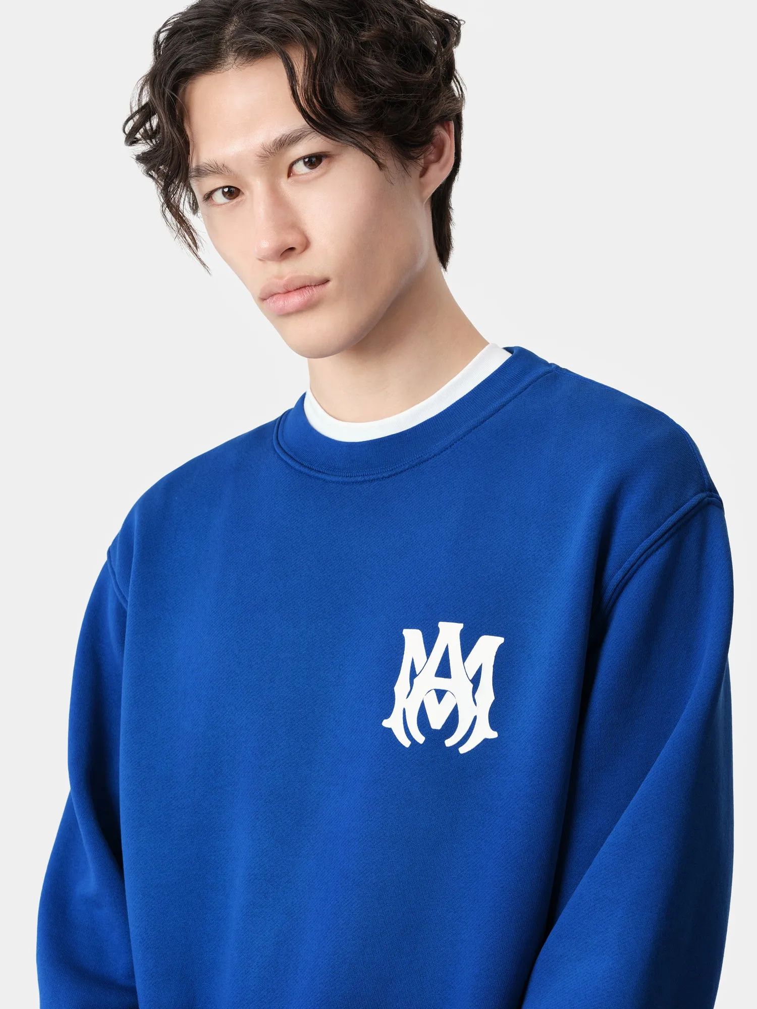 MA CORE LOGO CREW - Blue sold by AMIRI product image thumbnail 4
