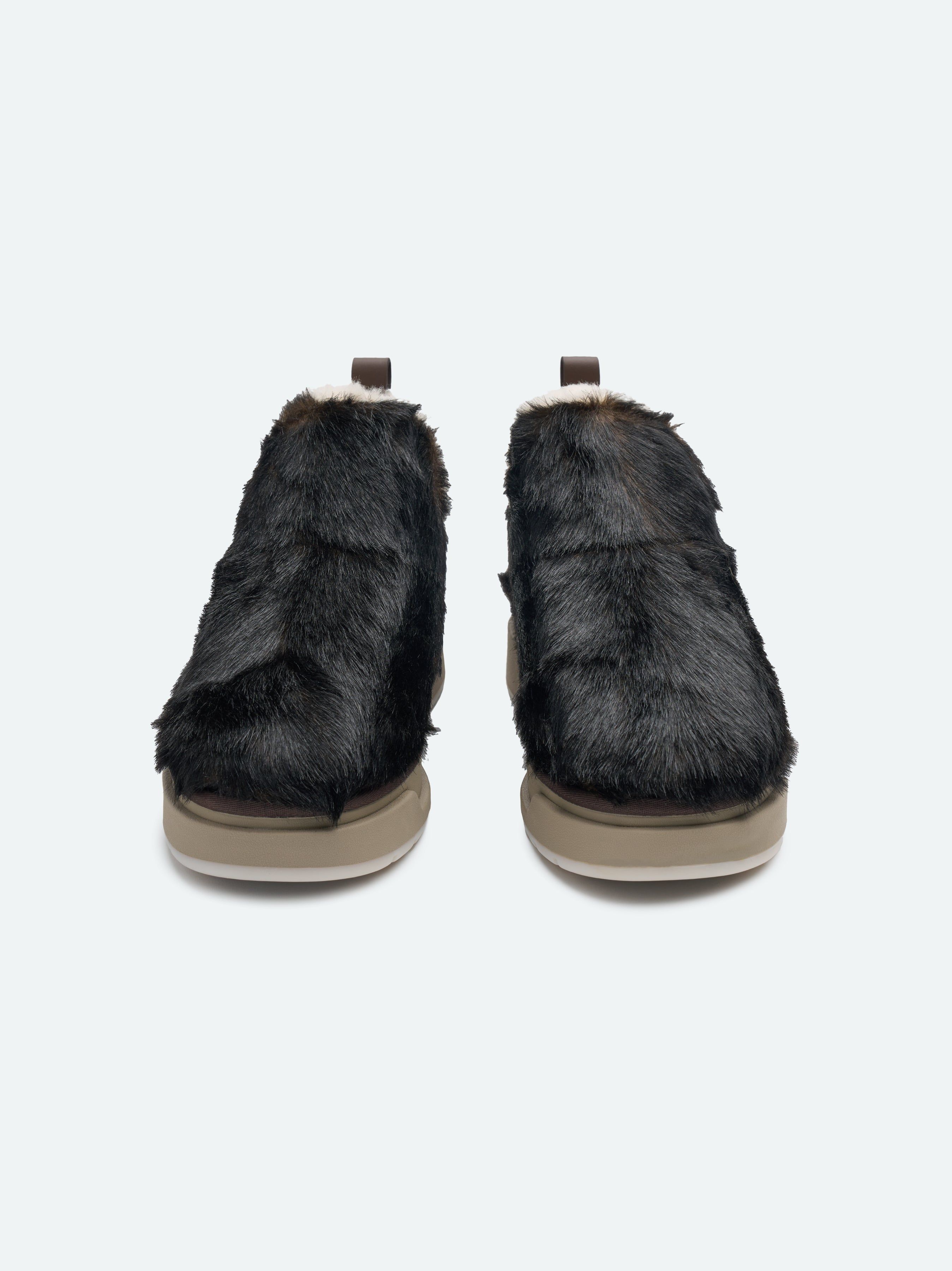 WOMEN - FAUX FUR MALIBU BOOT - BROWN sold by AMIRI product image thumbnail 3