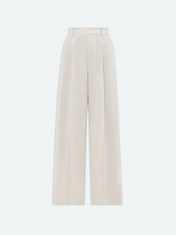 WOMEN - RELAXED DOUBLE PLEATED PANT - Summer Sand sold by AMIRI