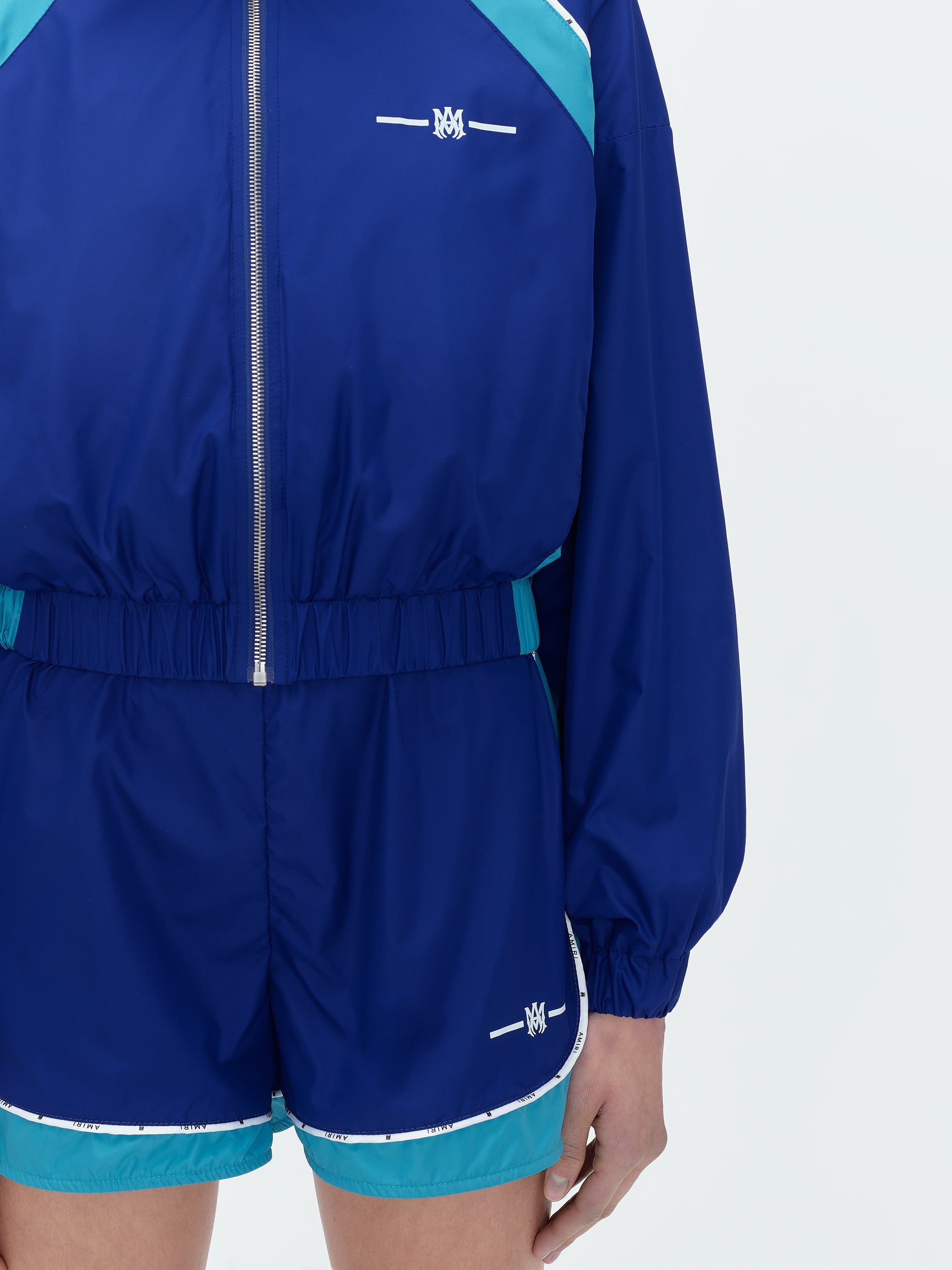 WOMEN - MA NYLON SHRUNKEN TRACK JACKET - BLUE sold by AMIRI product image thumbnail 8