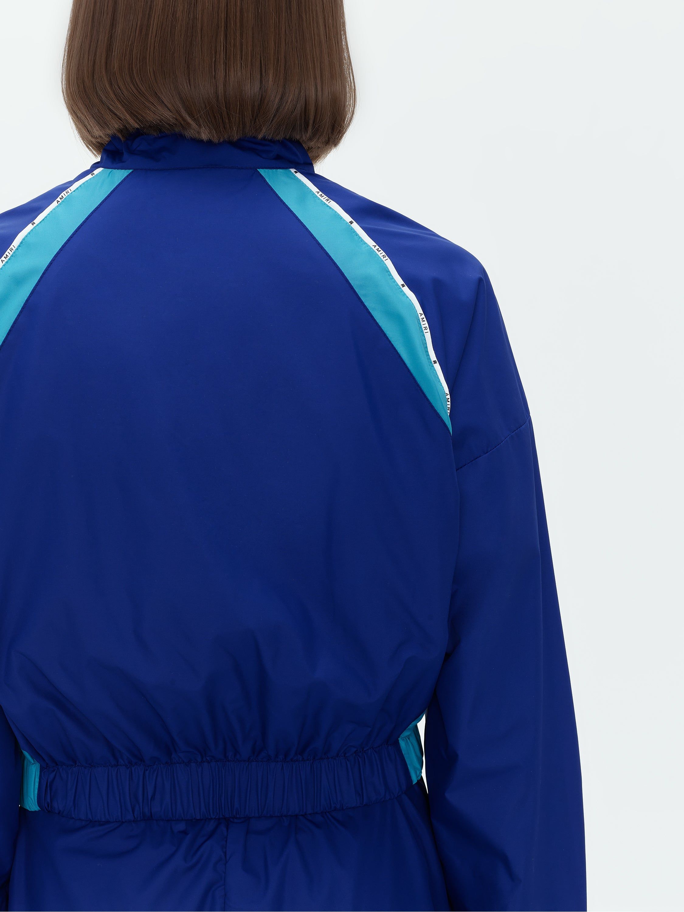 WOMEN - MA NYLON SHRUNKEN TRACK JACKET - BLUE sold by AMIRI product image thumbnail 7