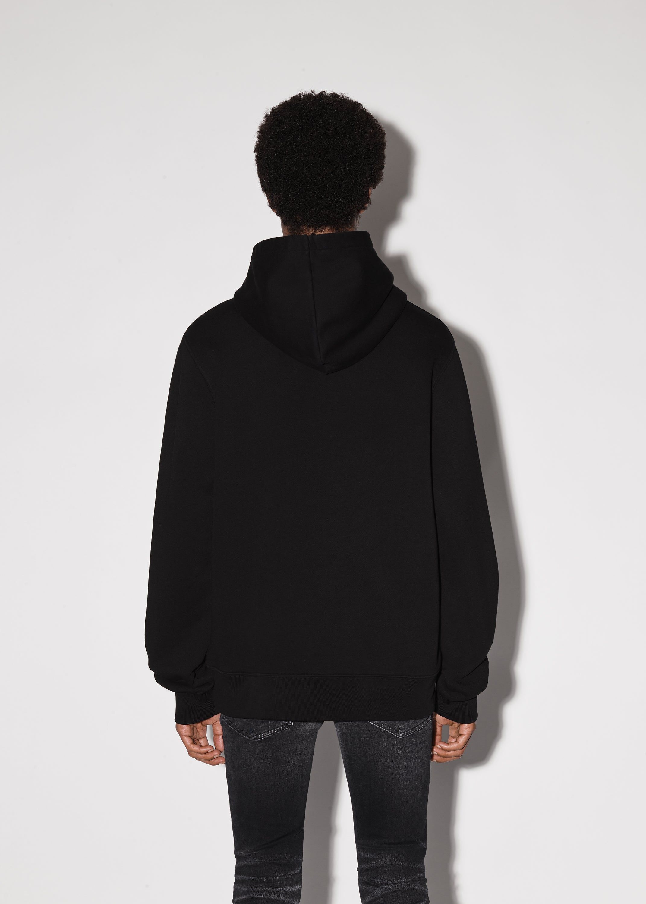 AMIRI M.A. BAR EMBROIDERY HOODIE - BLACK sold by AMIRI product image thumbnail 4