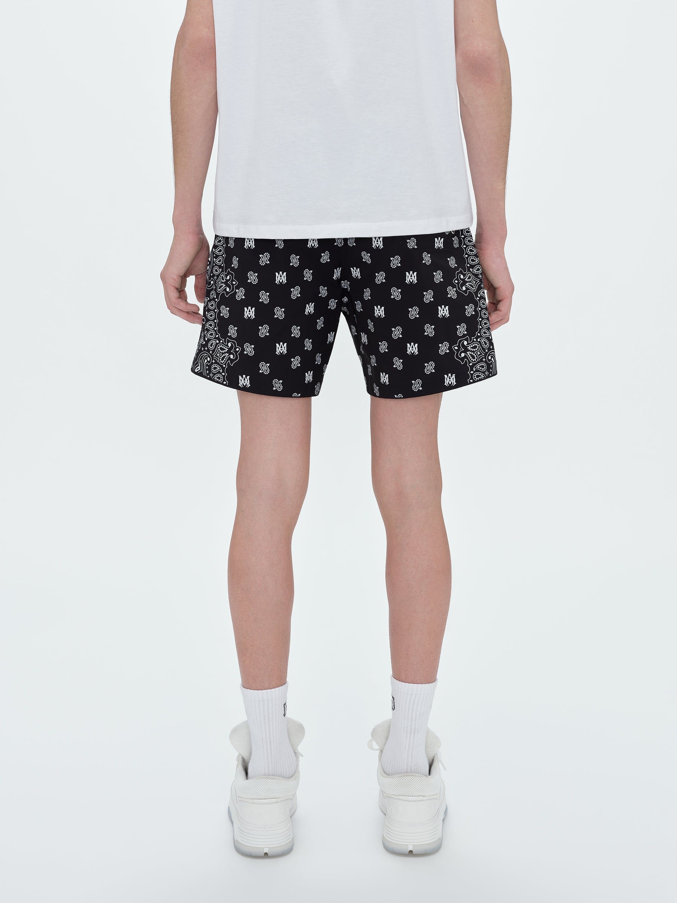 BANDANA PAISLEY SWIM TRUNK - BLACK sold by AMIRI product image thumbnail 5