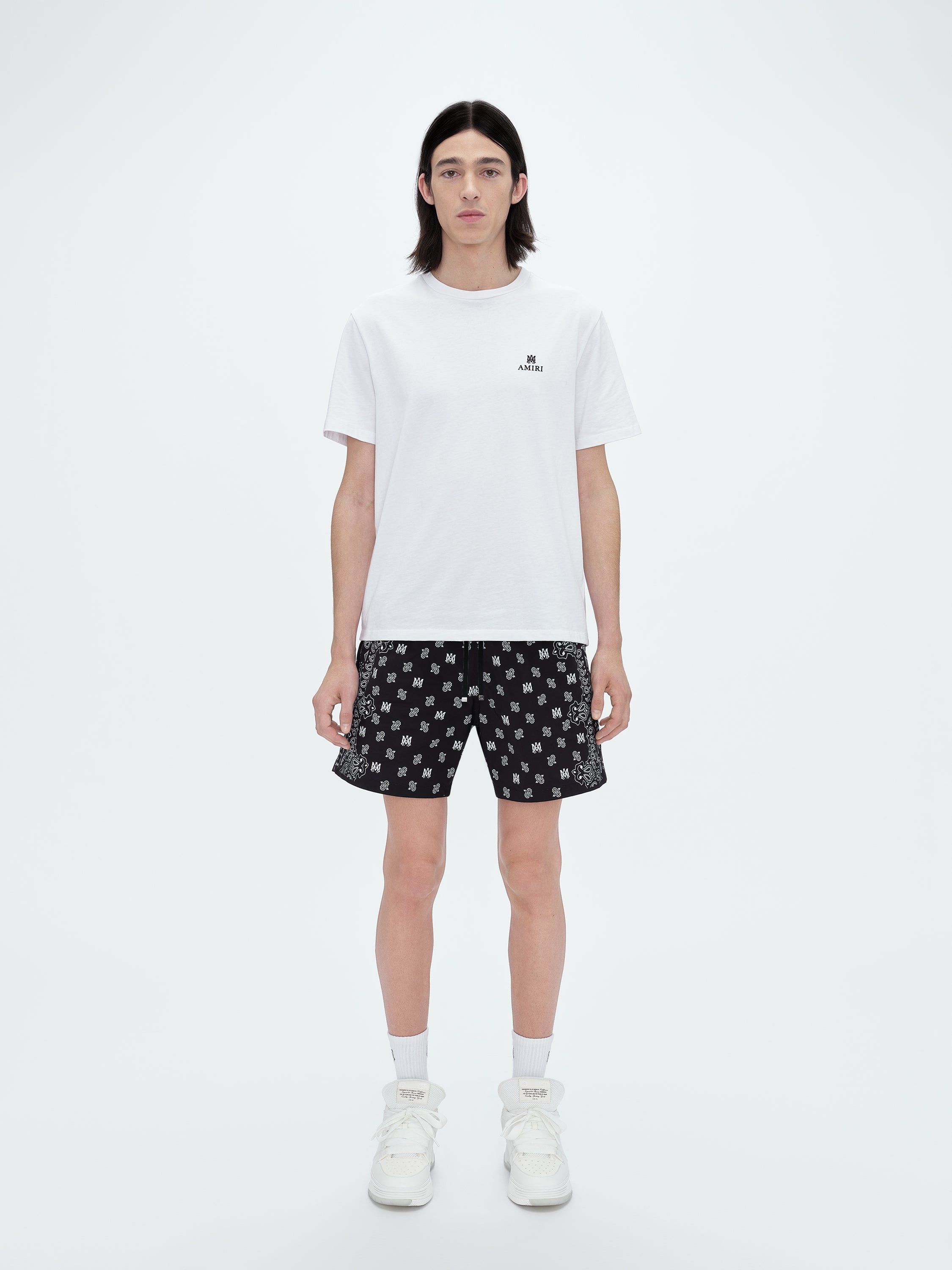 BANDANA PAISLEY SWIM TRUNK - BLACK sold by AMIRI product image thumbnail 2