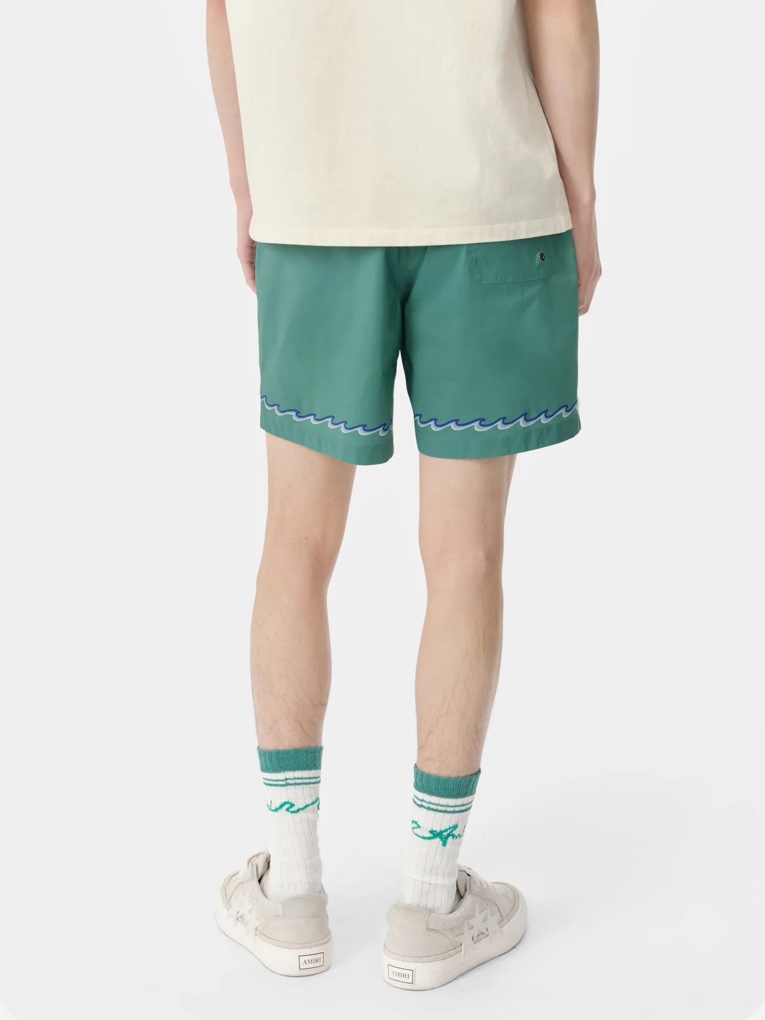 AMIRI WAVE SWIM TRUNK - Sea Blue sold by AMIRI product image thumbnail 3