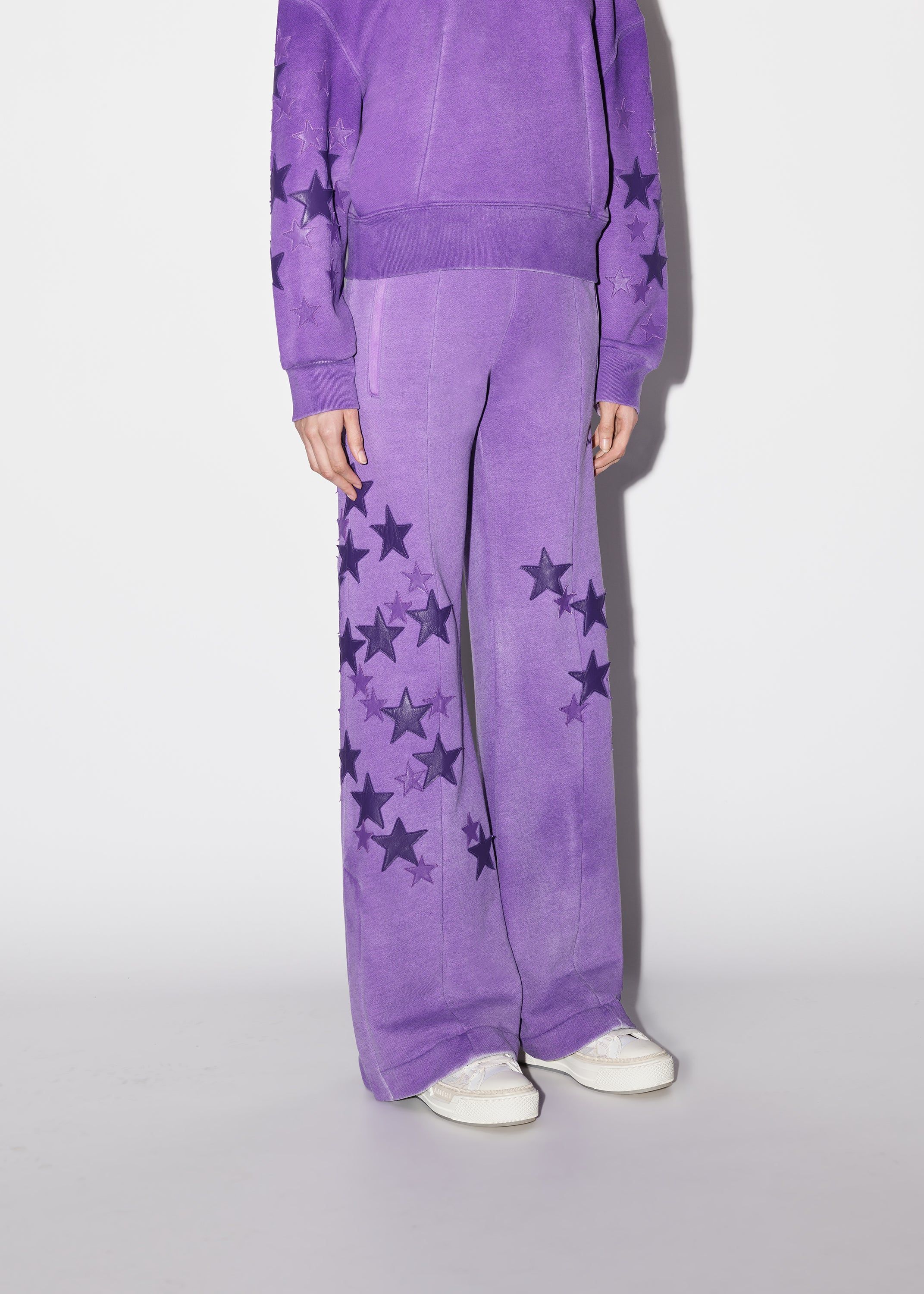 WOMEN - STARS FLARE SWEATPANT - PURPLE sold by AMIRI product image thumbnail 4
