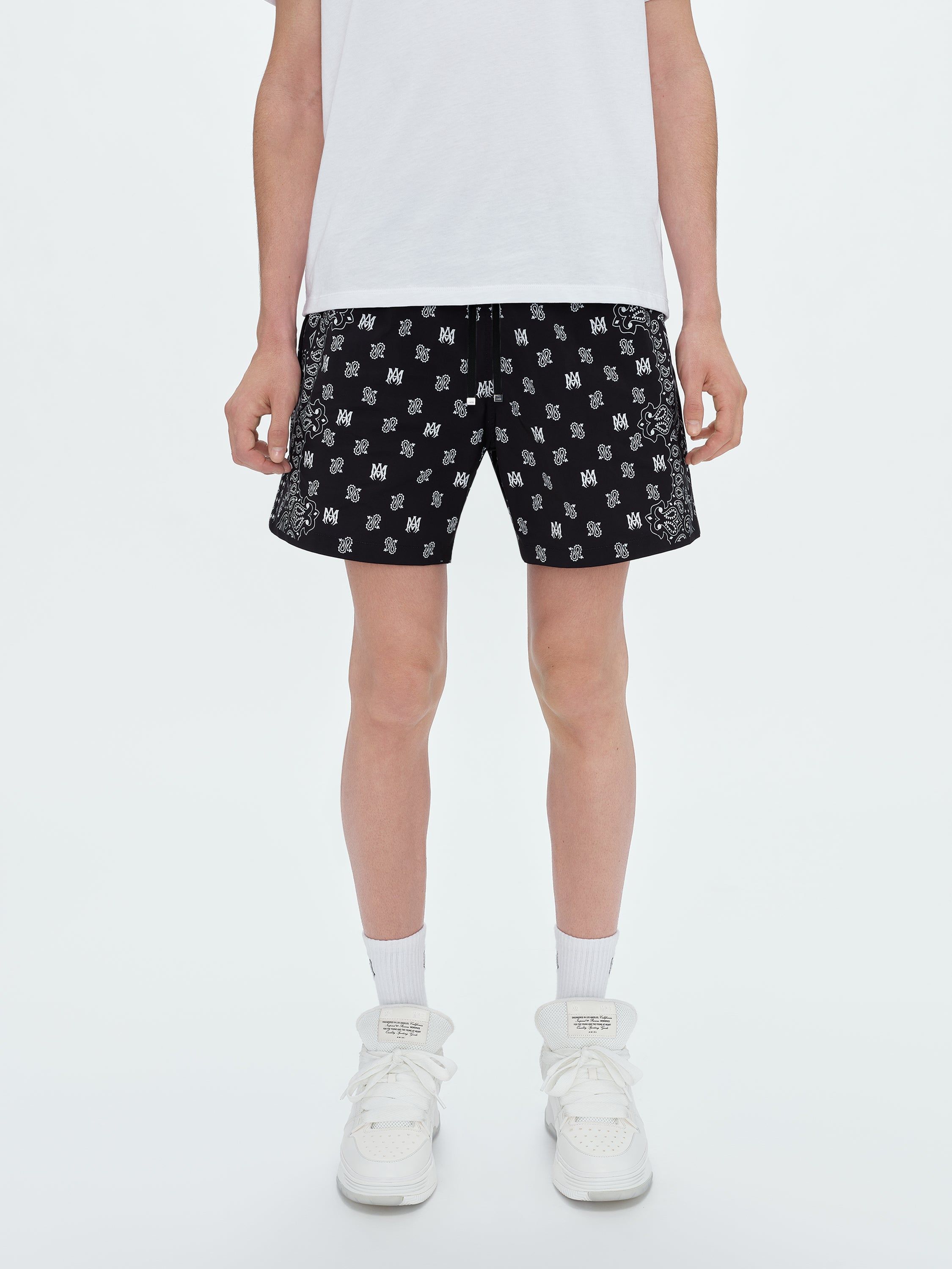 BANDANA PAISLEY SWIM TRUNK - BLACK sold by AMIRI product image thumbnail 3