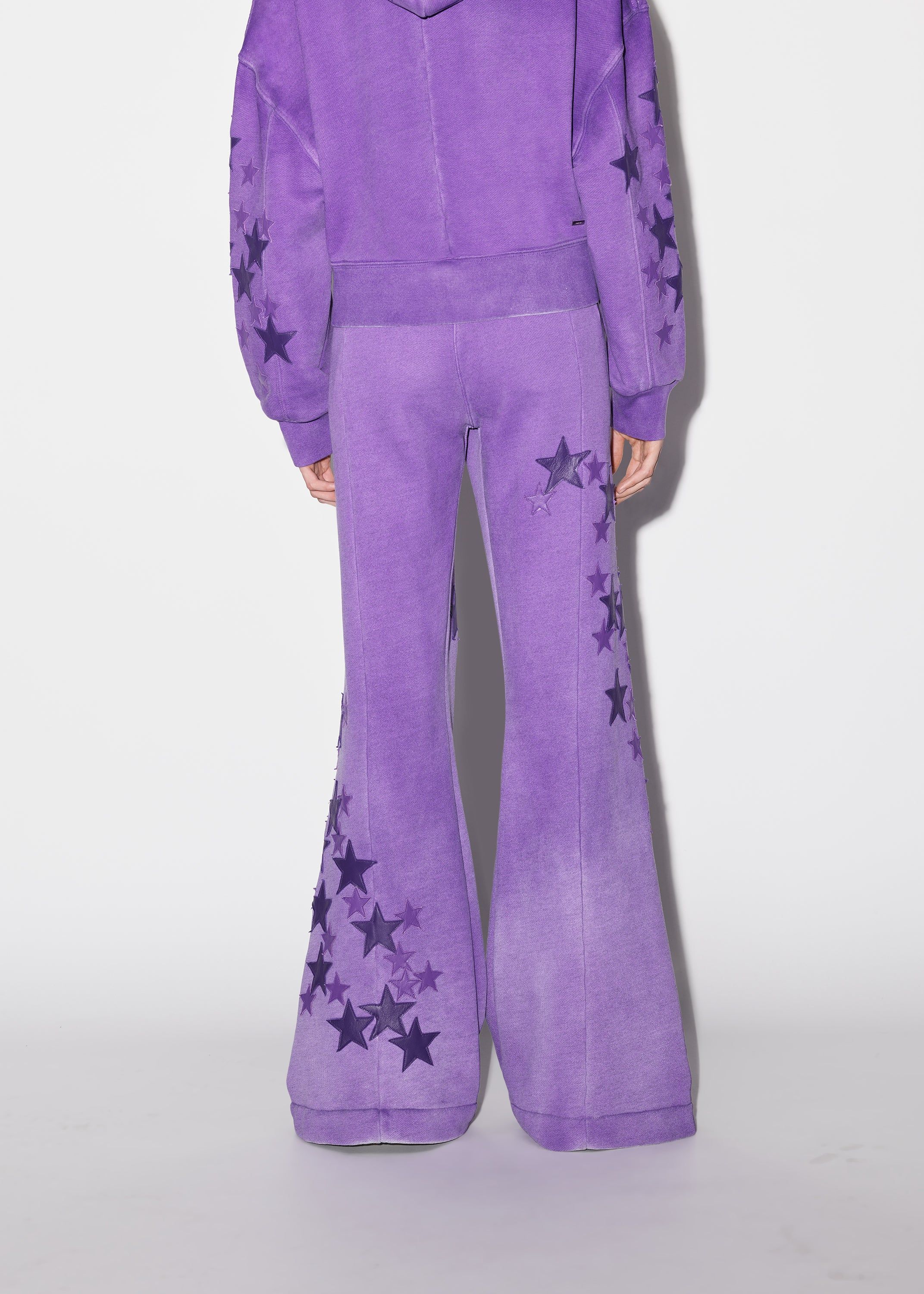 WOMEN - STARS FLARE SWEATPANT - PURPLE sold by AMIRI product image thumbnail 5