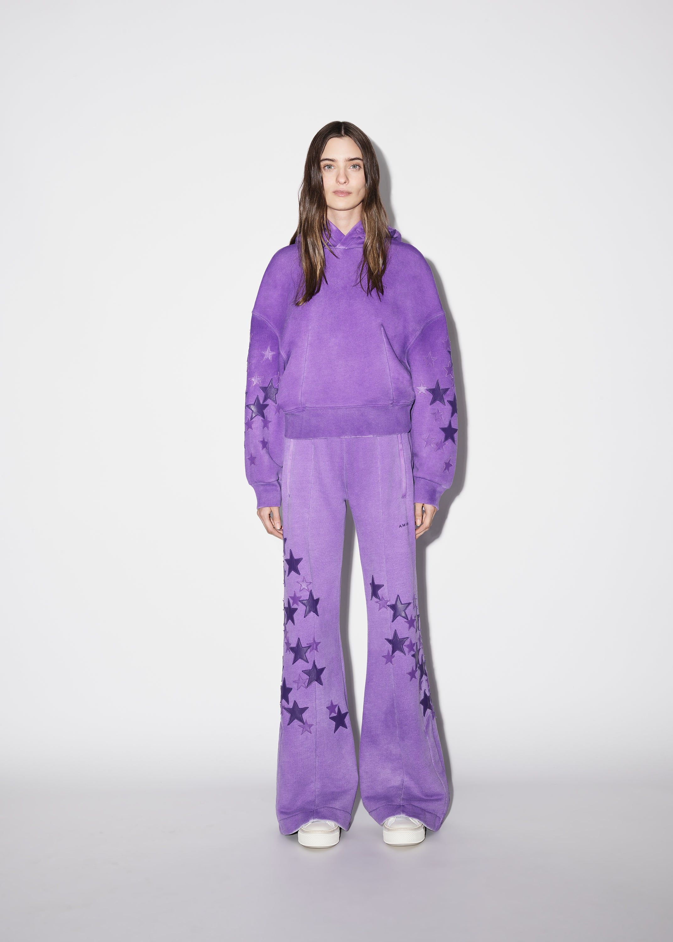 WOMEN - STARS FLARE SWEATPANT - PURPLE sold by AMIRI product image thumbnail 2