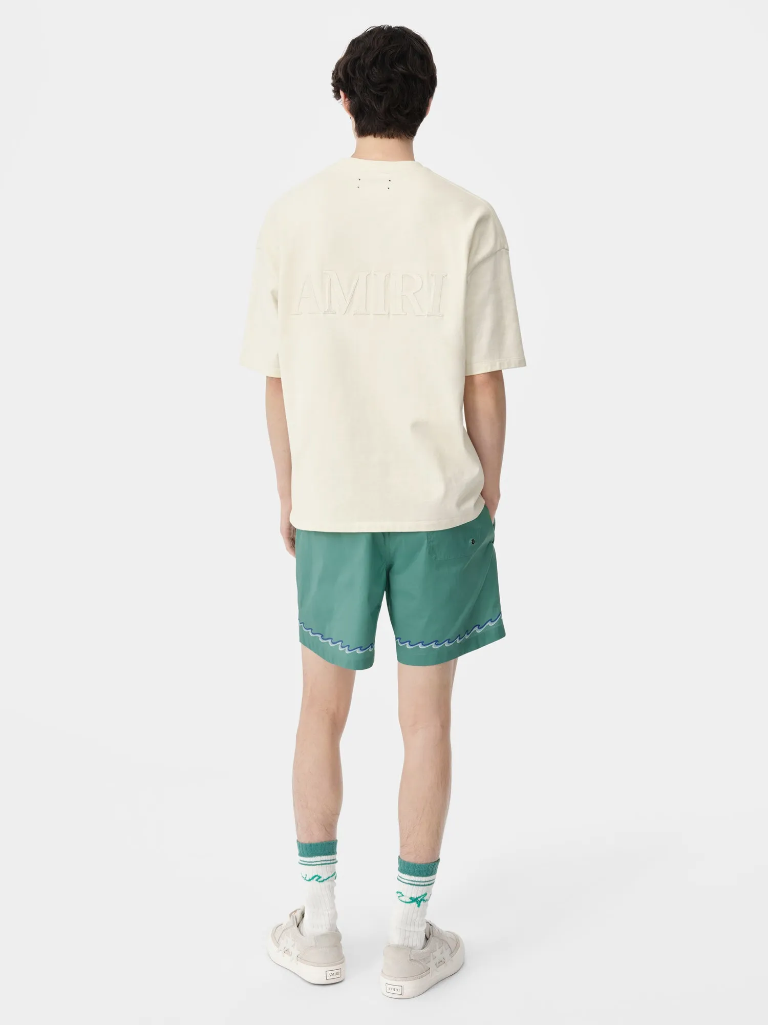 AMIRI WAVE SWIM TRUNK - Sea Blue sold by AMIRI product image thumbnail 4