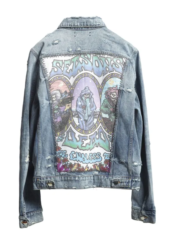 CONCERT TRUCKER ROSEBOWL made by AMIRI