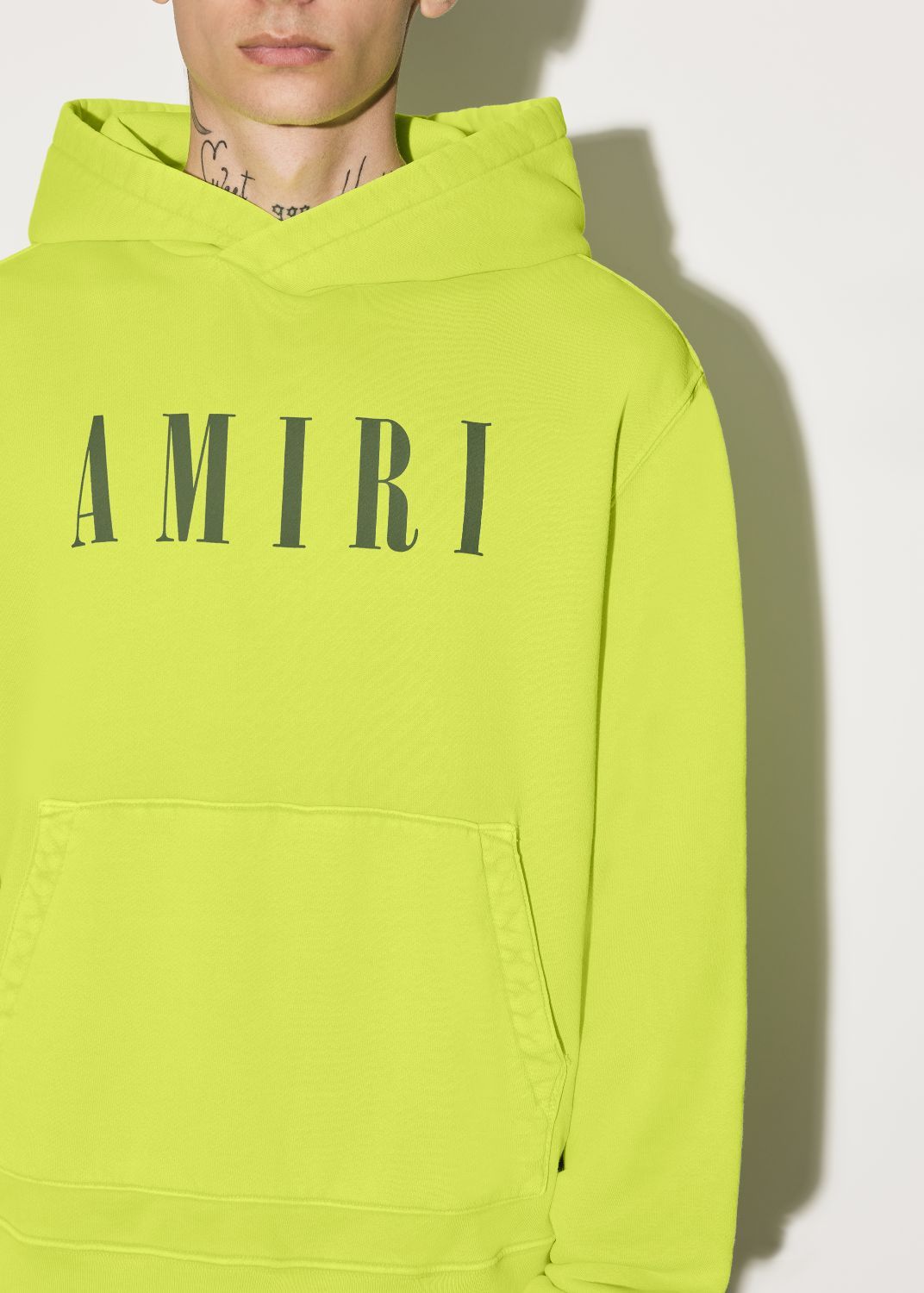 CORE LOGO HOODIE - LIME sold by AMIRI product image thumbnail 5