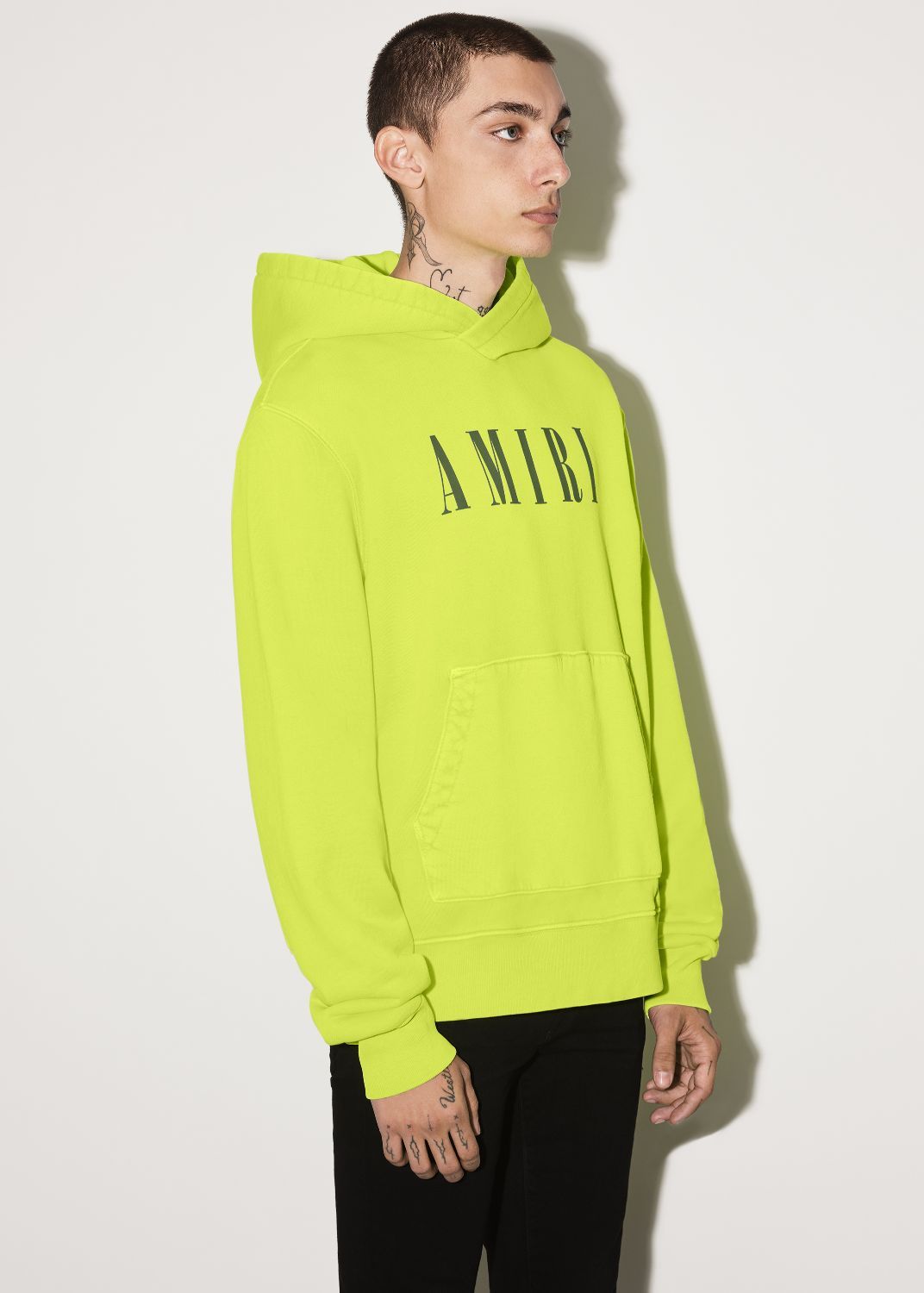 CORE LOGO HOODIE - LIME sold by AMIRI product image thumbnail 3