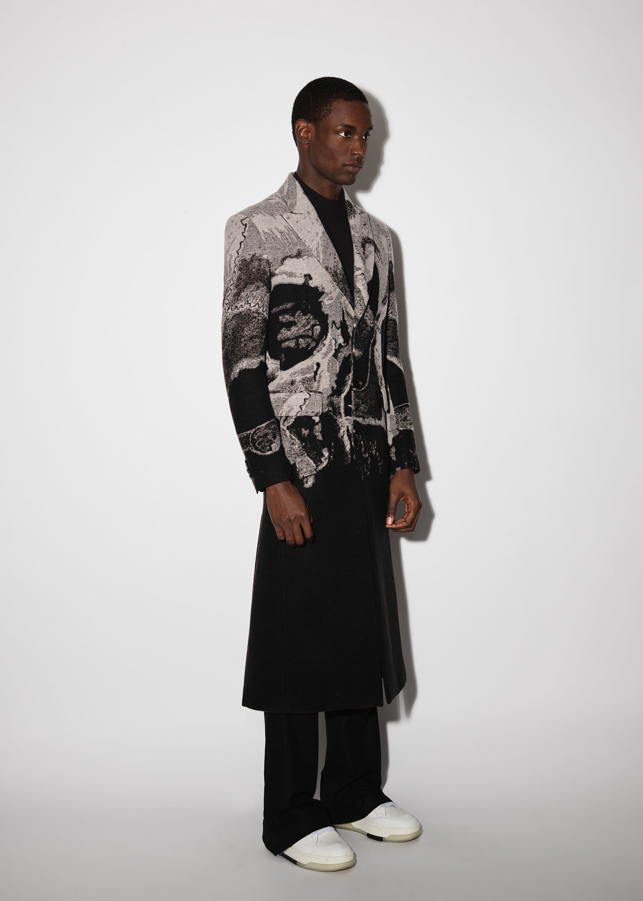 WES LANG BIG SKULL COAT - BLACK sold by AMIRI product image thumbnail 4
