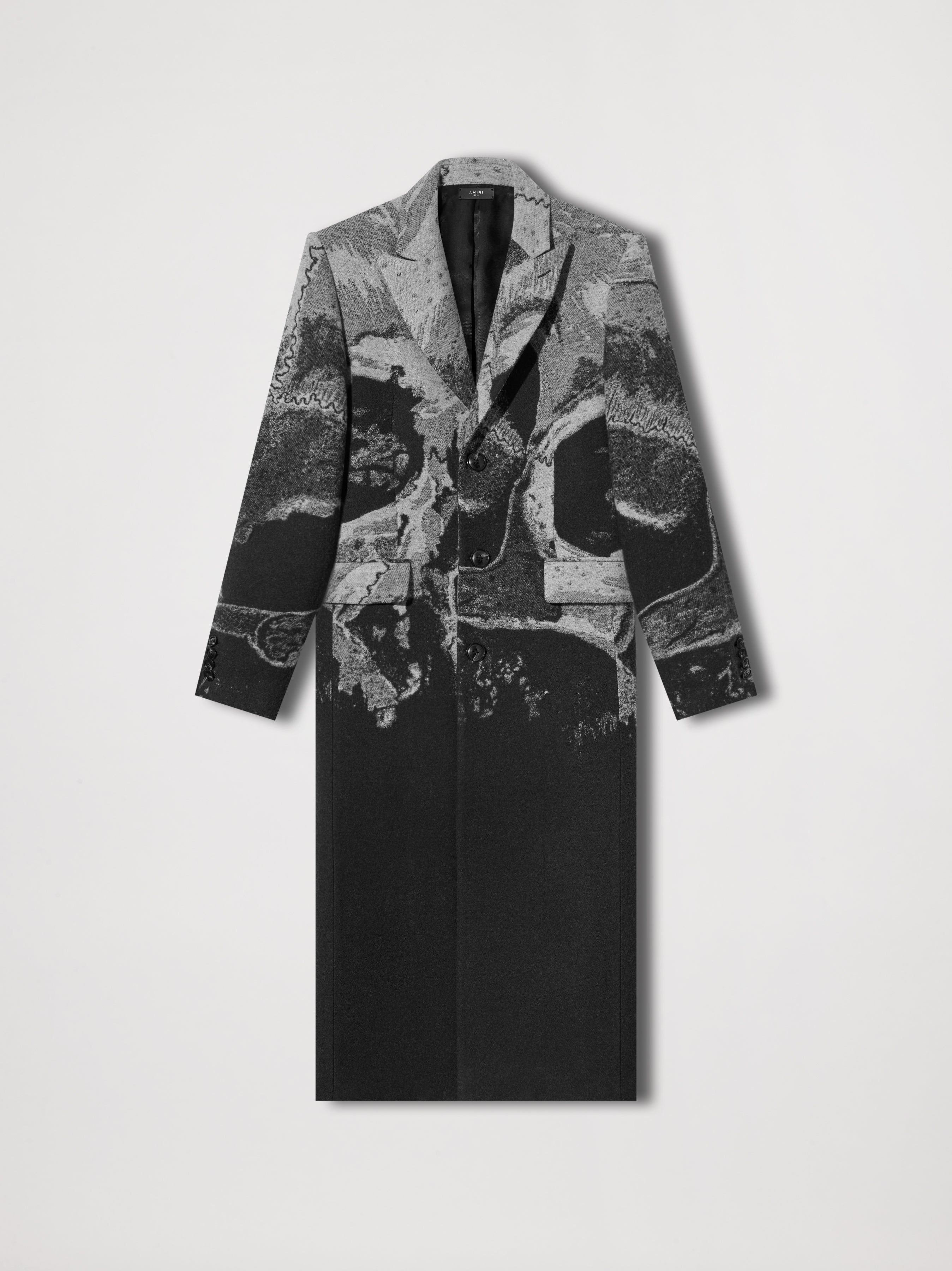 WES LANG BIG SKULL COAT - BLACK sold by AMIRI