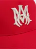 MA STAGGERED AMIRI FULL CANVAS HAT - Red sold by AMIRI