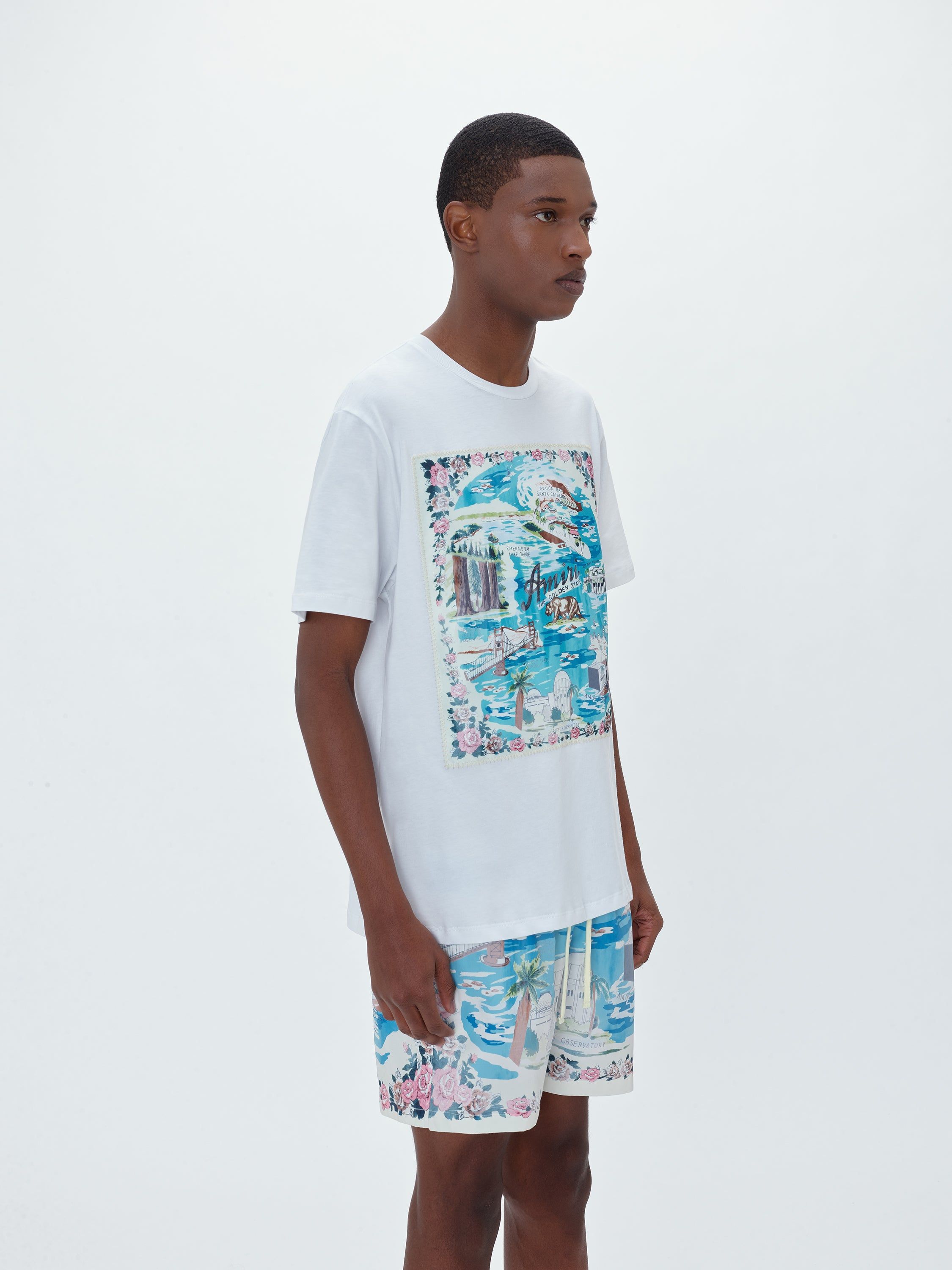 CALIFORNIA TEE - WHITE sold by AMIRI product image thumbnail 3
