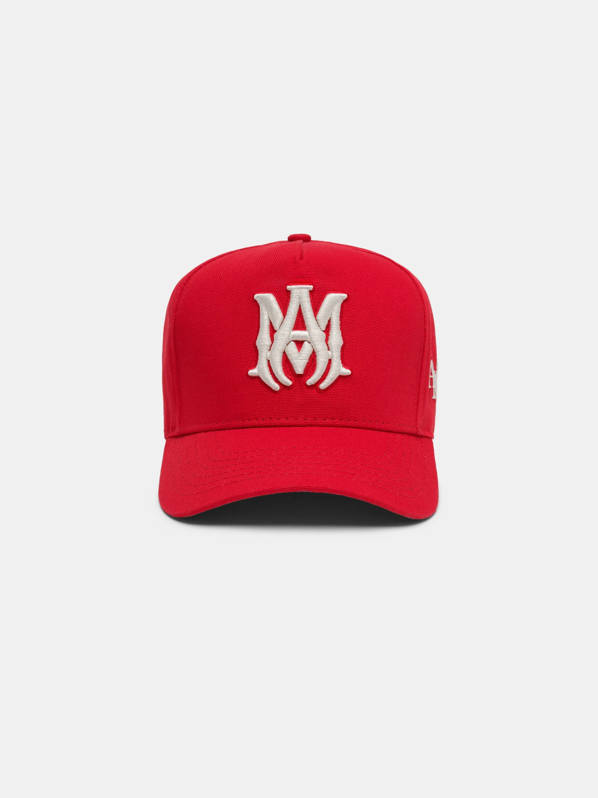 MA STAGGERED AMIRI FULL CANVAS HAT - Red sold by AMIRI