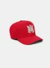 MA STAGGERED AMIRI FULL CANVAS HAT - Red sold by AMIRI