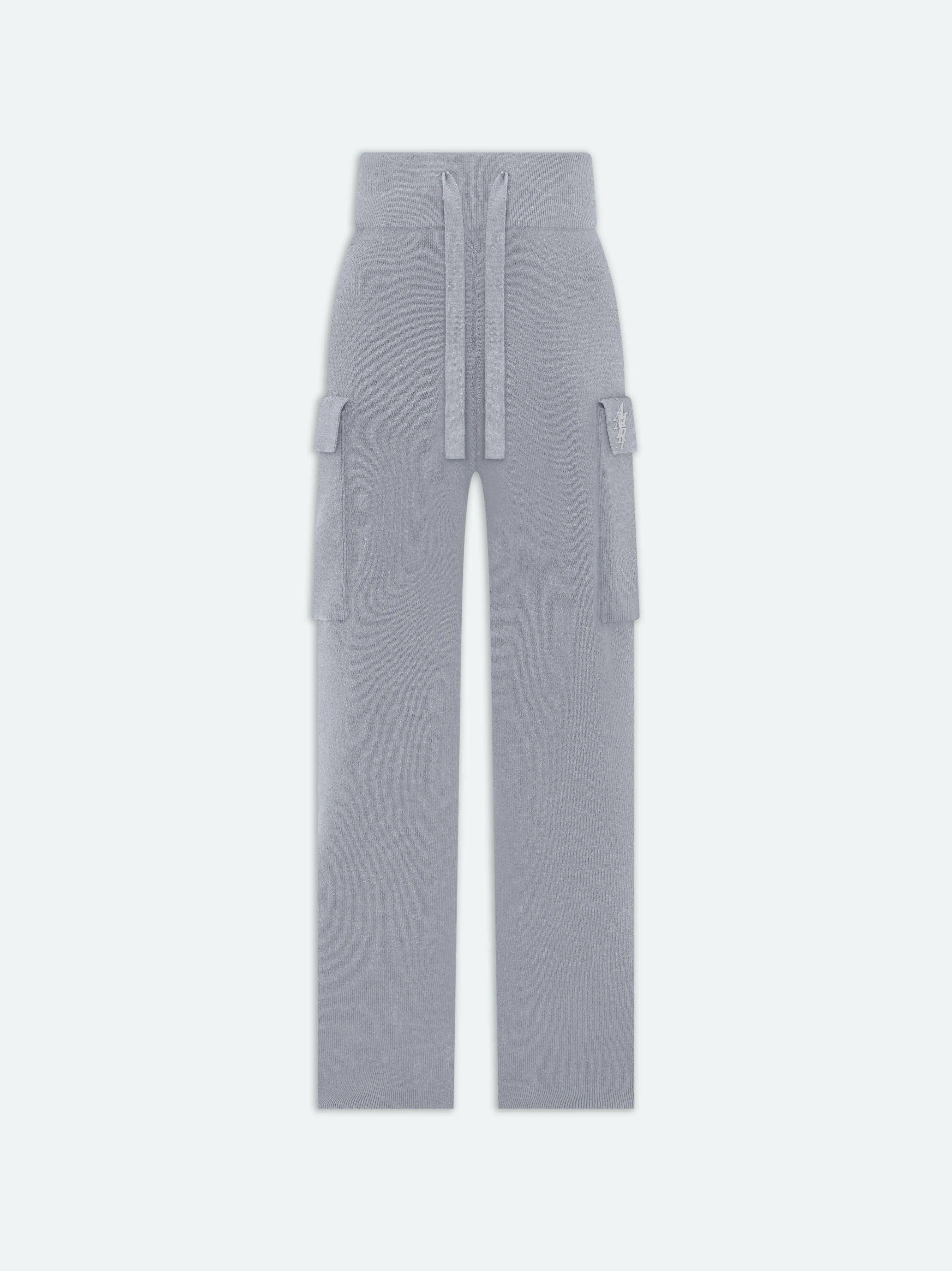 WOMEN - AMIRI STACK CARGO SWEATPANT - Grey sold by AMIRI