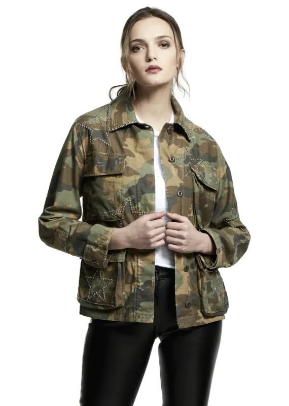 Camo Field Jacket sold by AMIRI
