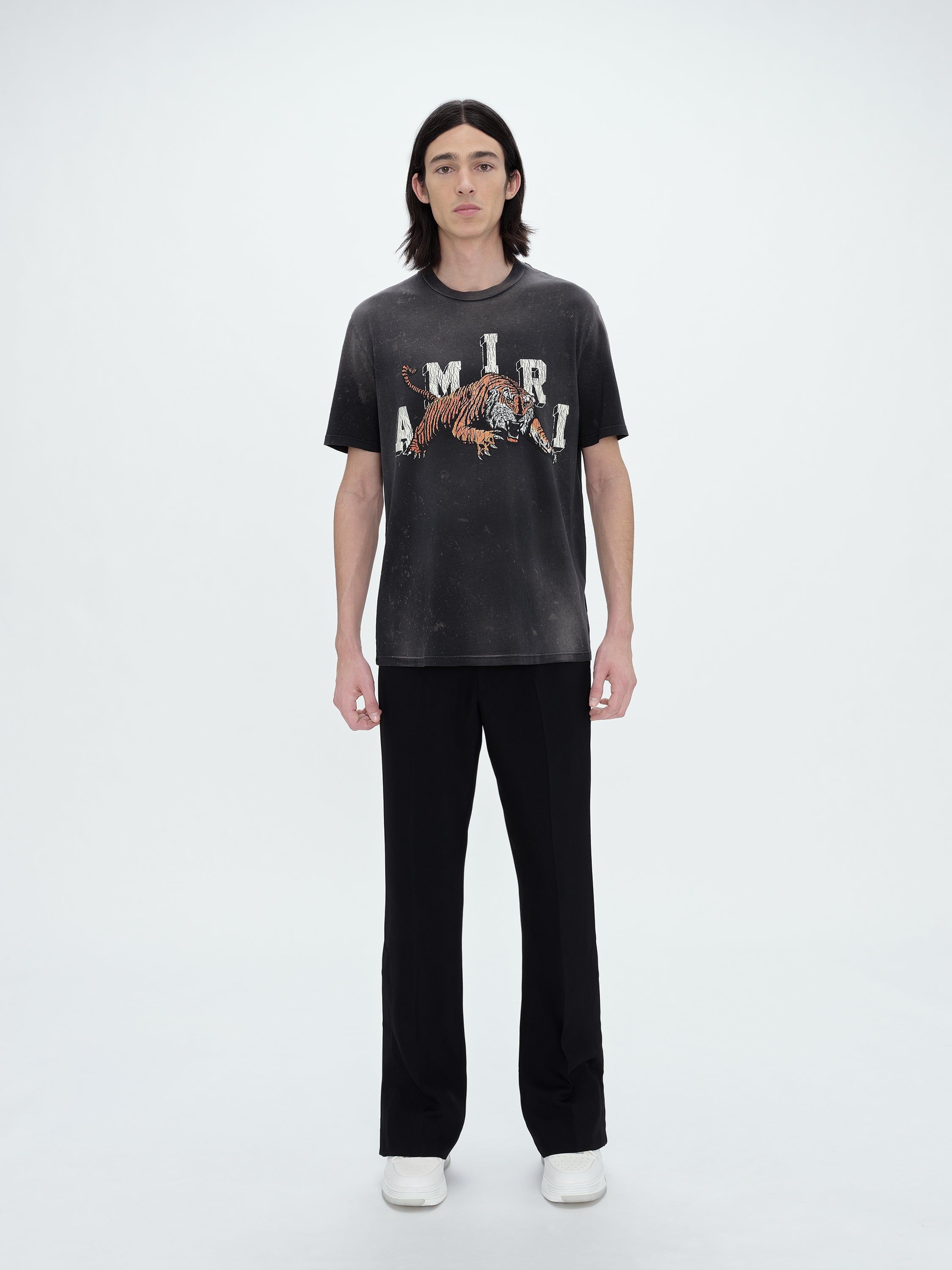 VINTAGE TIGER TEE - BLACK sold by AMIRI product image thumbnail 2