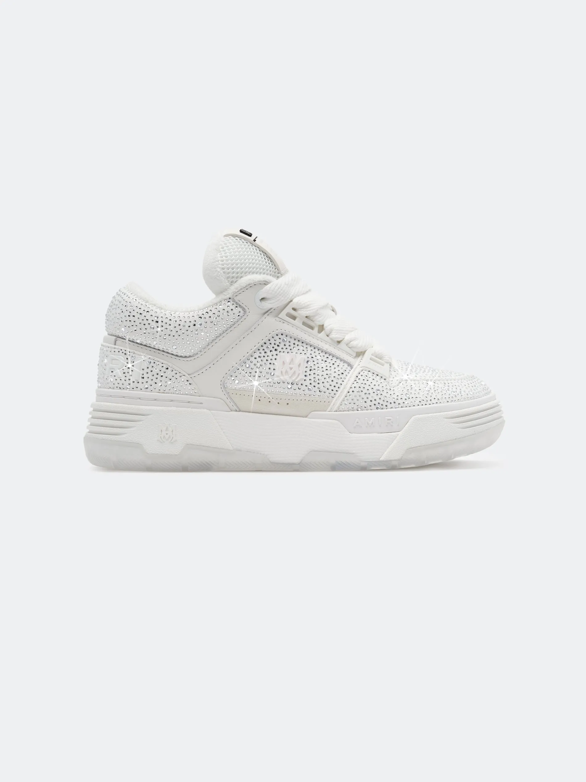 WOMEN - WOMEN'S CRYSTAL MA-1 - White sold by AMIRI