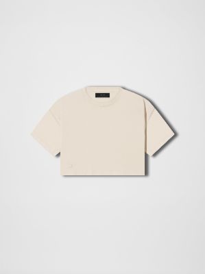 WOMEN - M.A CROPPED TEE - ALABASTER sold by AMIRI