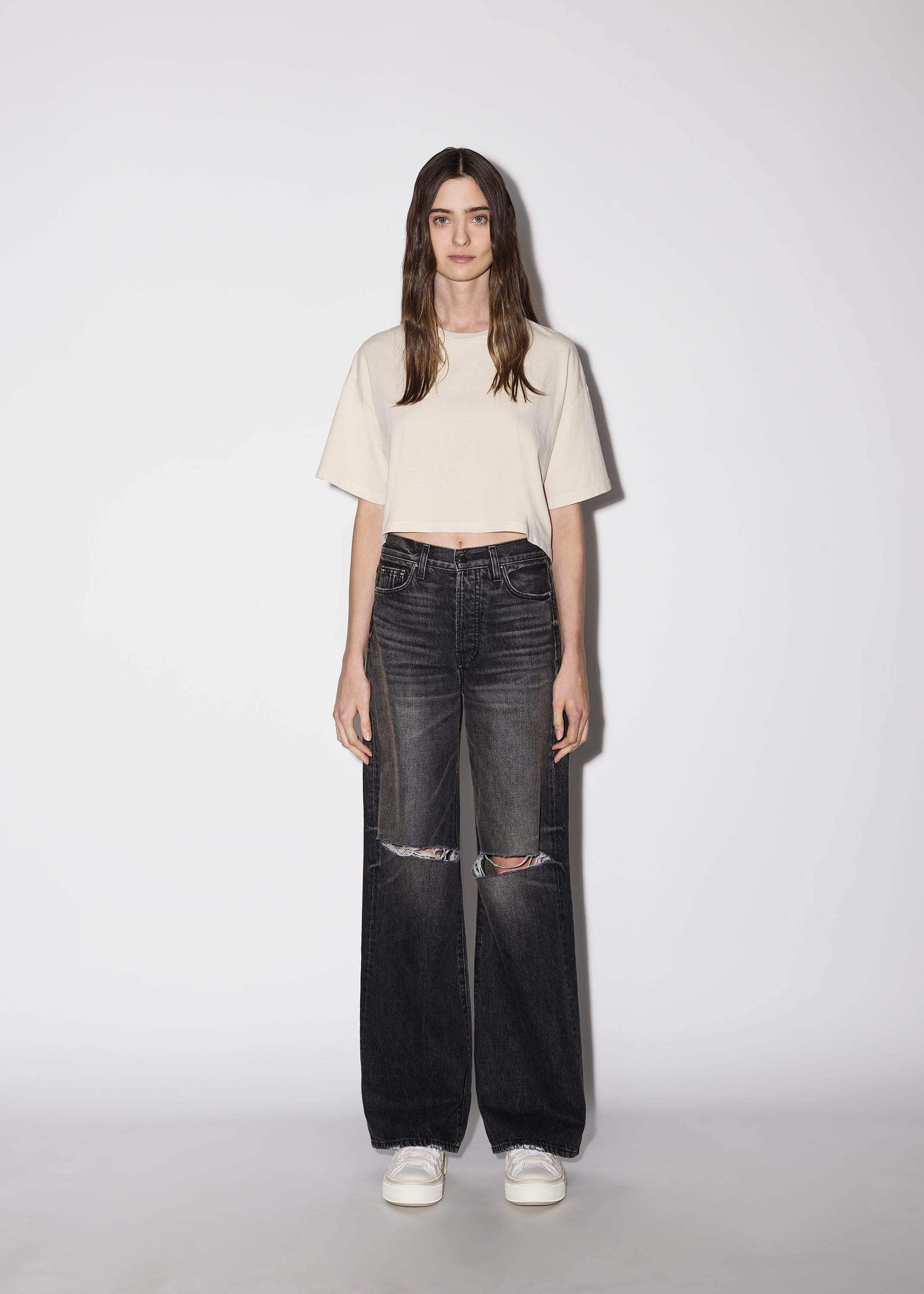WOMEN - M.A CROPPED TEE - ALABASTER sold by AMIRI product image thumbnail 2