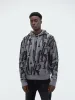 AMIRI REPEAT HOODIE - Grey sold by AMIRI