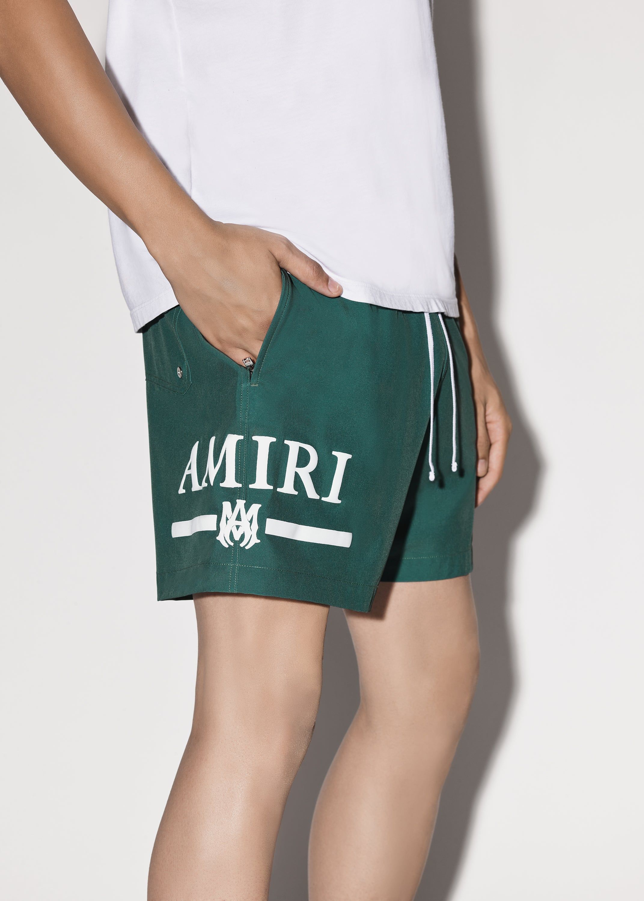AMIRI M.A. BAR SWIM TRUNK - MILITARY GREEN sold by AMIRI product image thumbnail 5