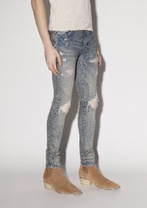 ULTRA SUEDE MX1 JEAN - CLAY INDIGO sold by AMIRI