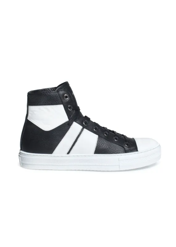 SUNSET SNEAKER BLACK/WHITE sold by AMIRI