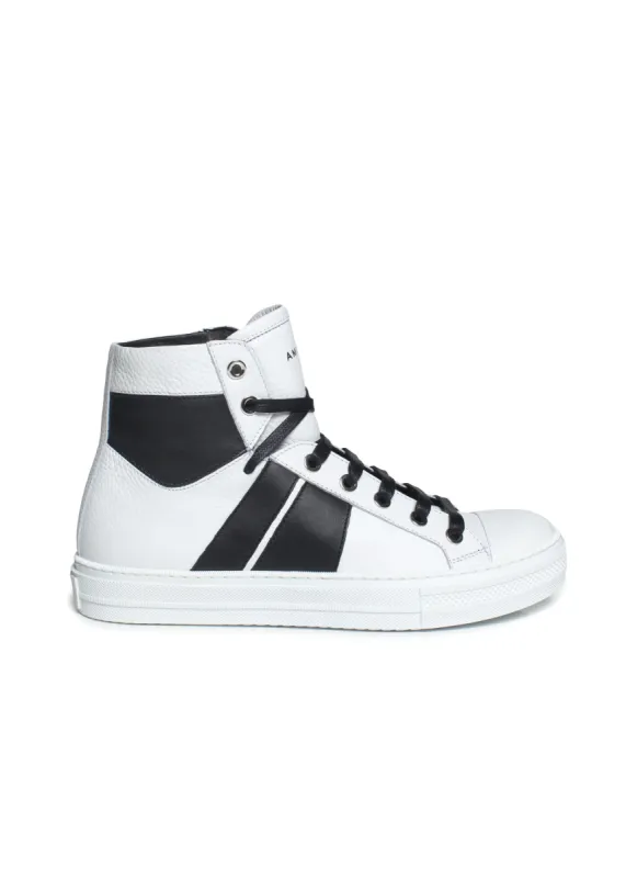 SUNSET SNEAKER WHITE/BLACK sold by AMIRI