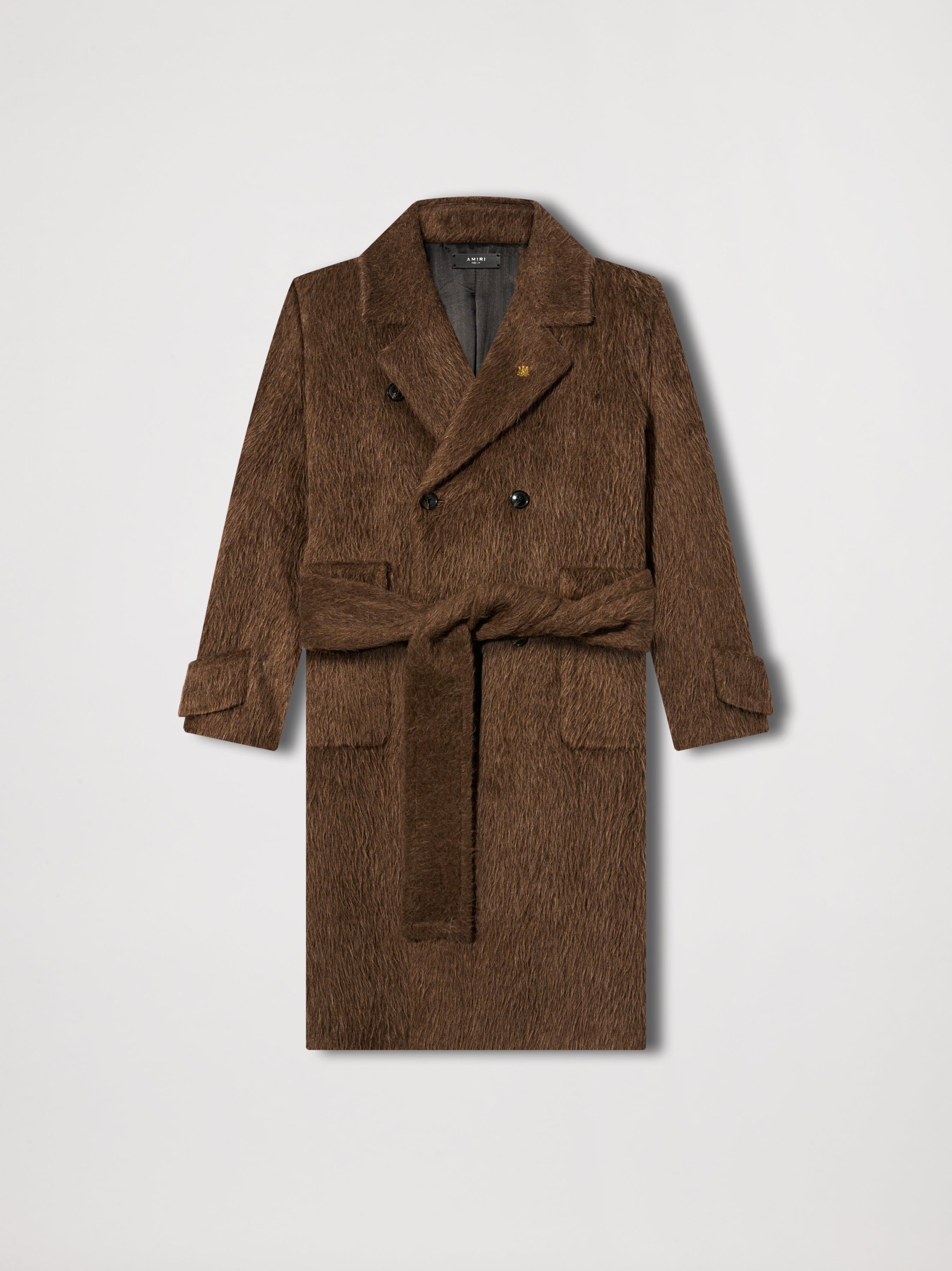 GORILLA COAT - BROWN sold by AMIRI