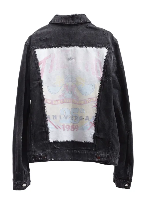 CONCERT TRUCKER MED BLACK sold by AMIRI