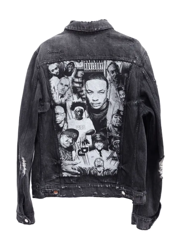 CONCERT TRUCKER MED BLACK sold by AMIRI