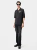 AMIRI HOLLYWOOD CAMP SHIRT - Black sold by AMIRI