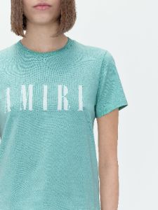 WOMEN - AMIRI CORE LOGO TEE - GREEN sold by AMIRI