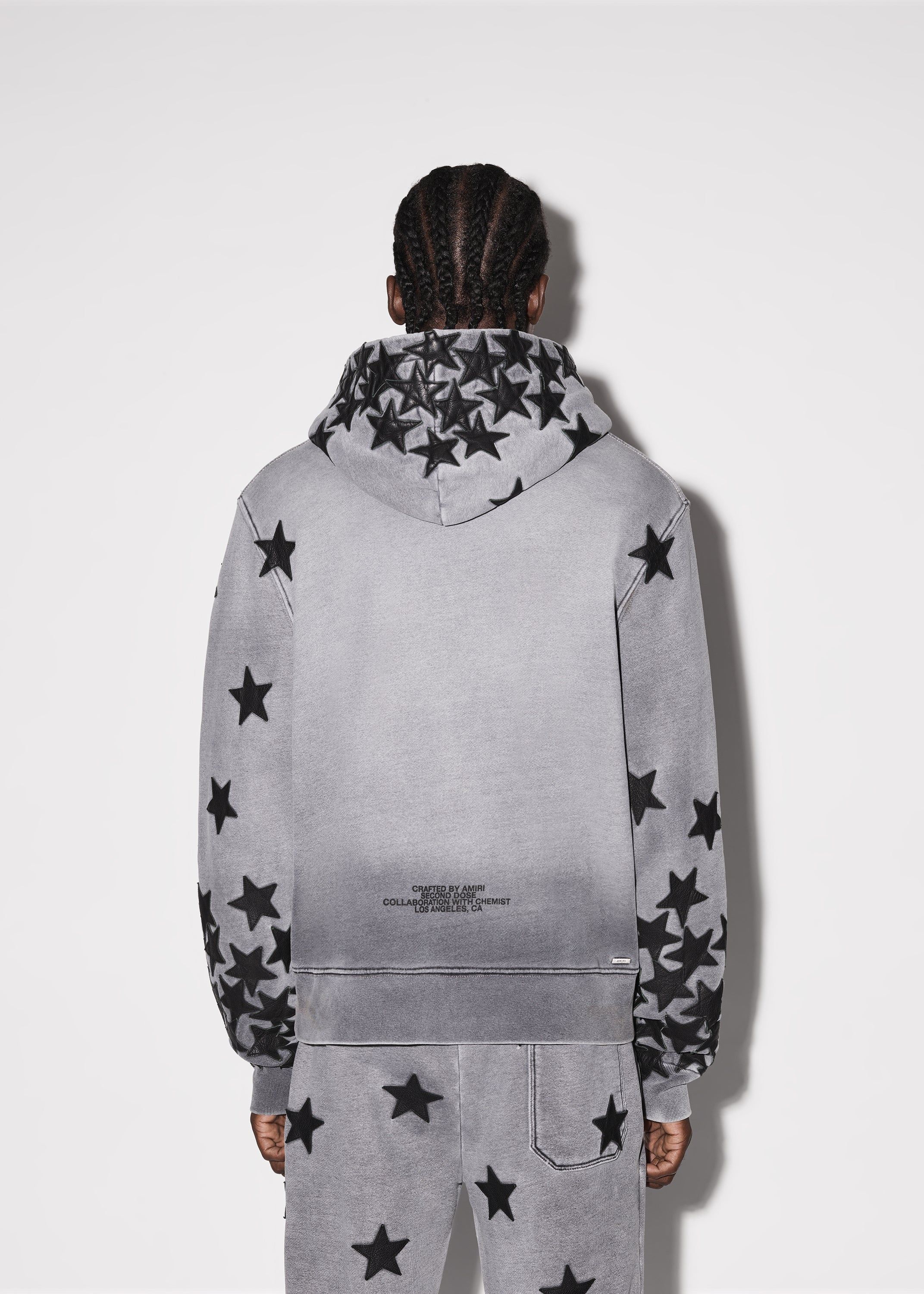 CHEMIST STAR HOODIE - HEATHER GREY / BLACK | Parallel