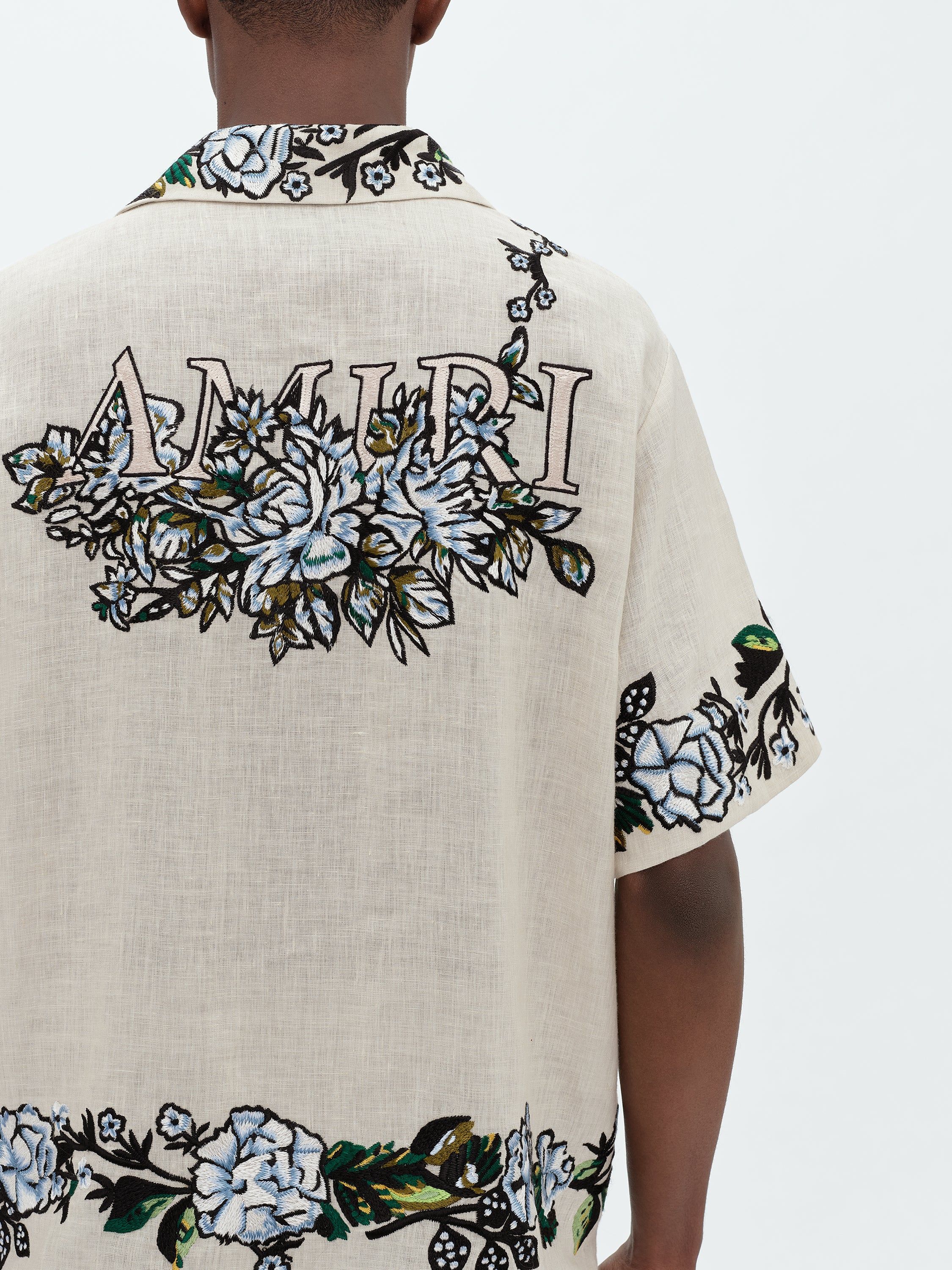 AMIRI FLORAL SHIRT - ALABASTER sold by AMIRI product image thumbnail 6