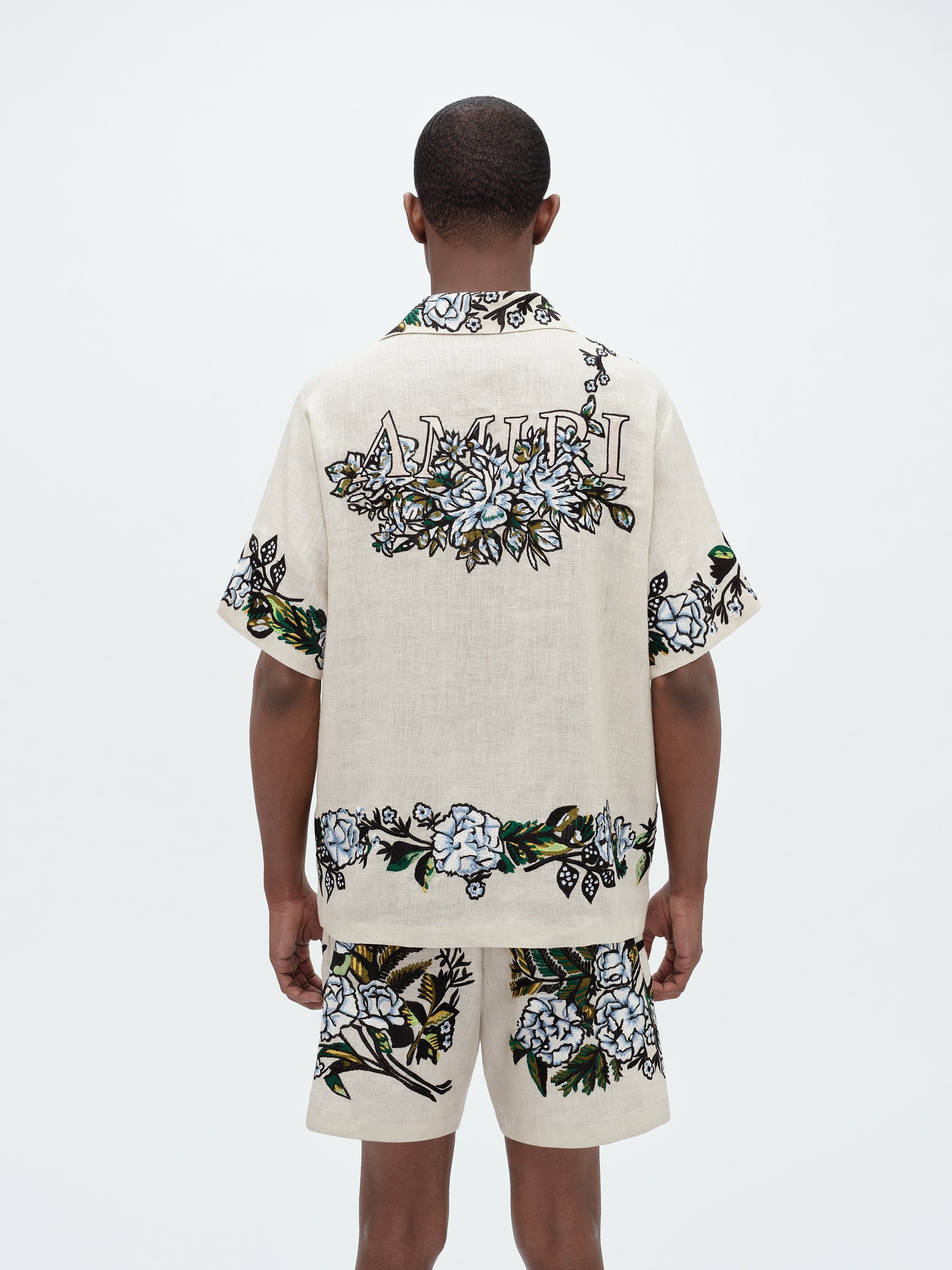 AMIRI FLORAL SHIRT - ALABASTER sold by AMIRI product image thumbnail 4