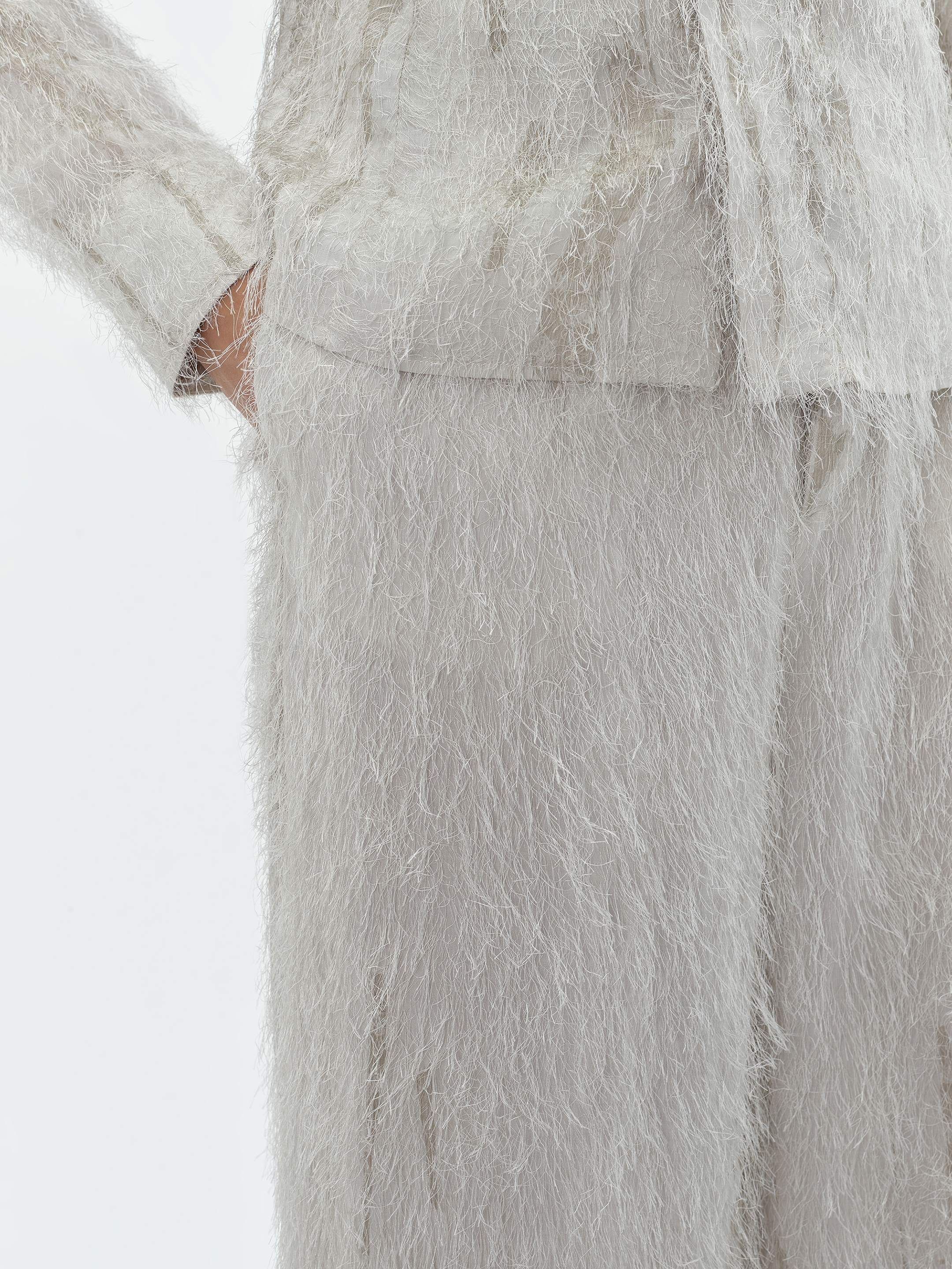 WOMEN - EYELASH TAILORED BAGGY PANT - PUMICE STONE sold by AMIRI product image thumbnail 6