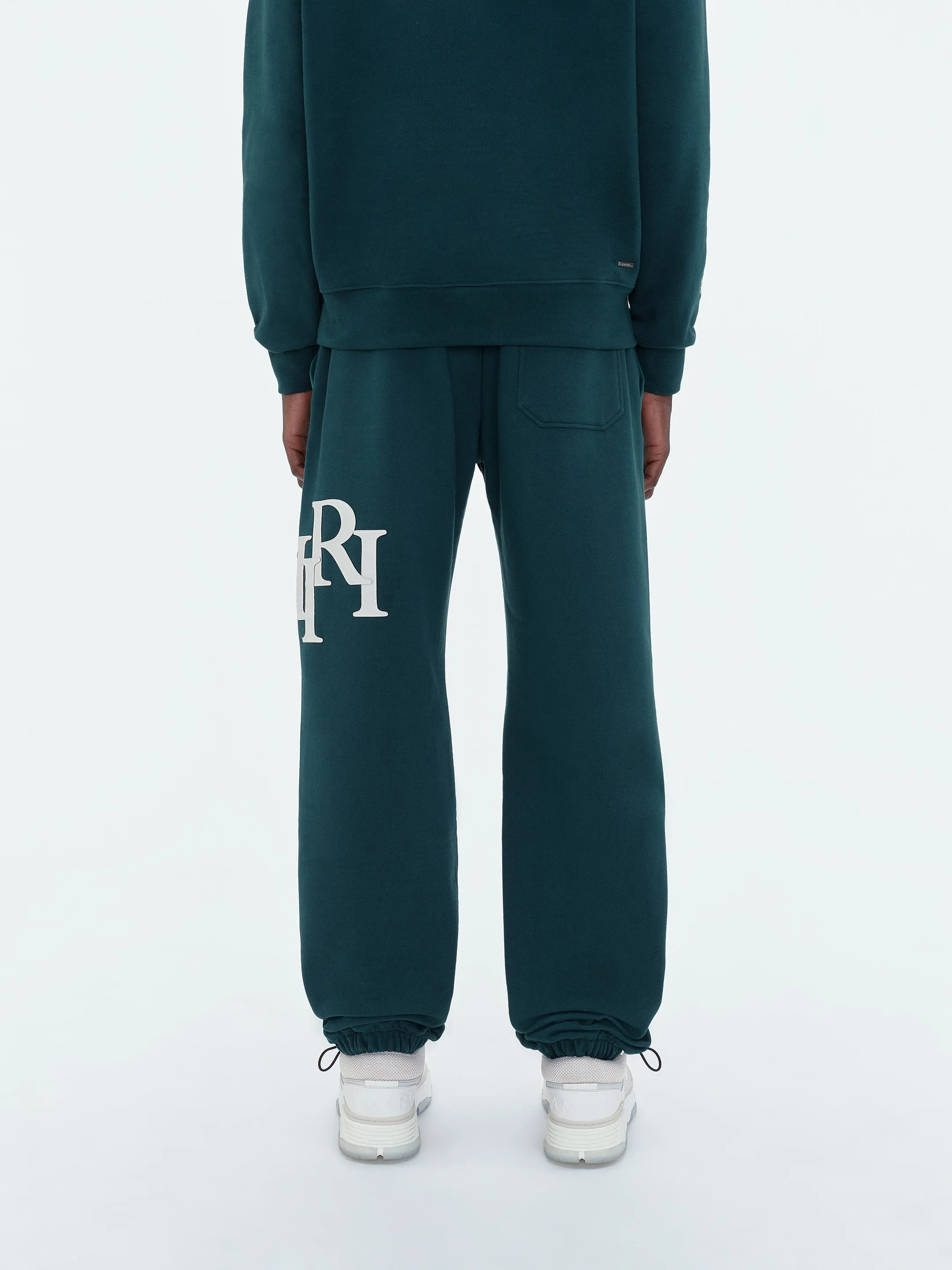 AMIRI STAGGERED SWEATPANT - Rain Forest sold by AMIRI product image thumbnail 4