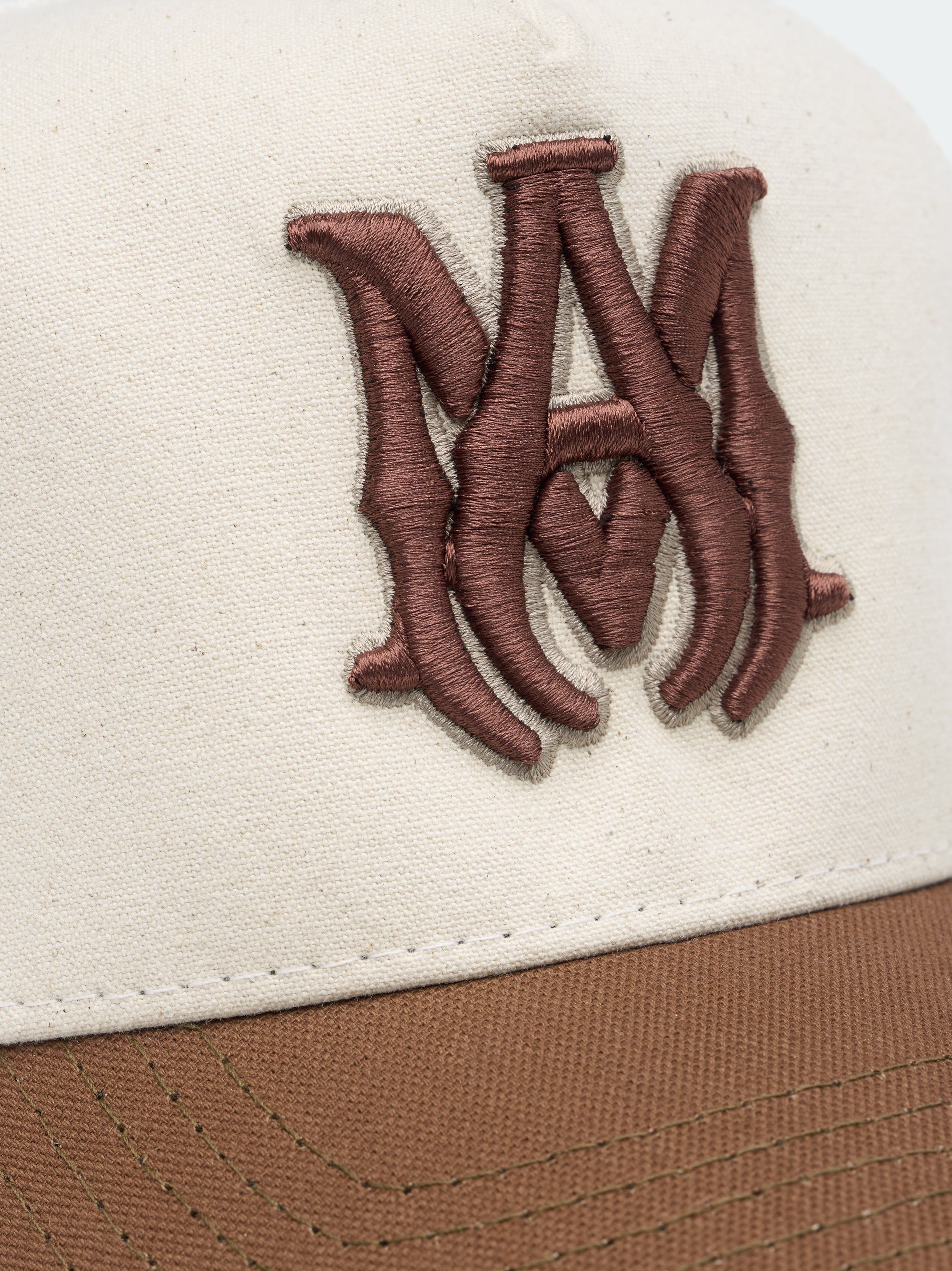 TWO TONE MA TRUCKER HAT - Natural Cinnamon sold by AMIRI product image thumbnail 4