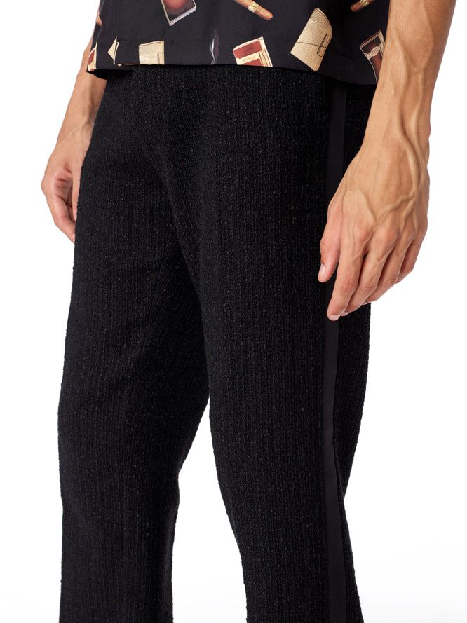 Boucle Track Pant - Black sold by AMIRI product image thumbnail 4