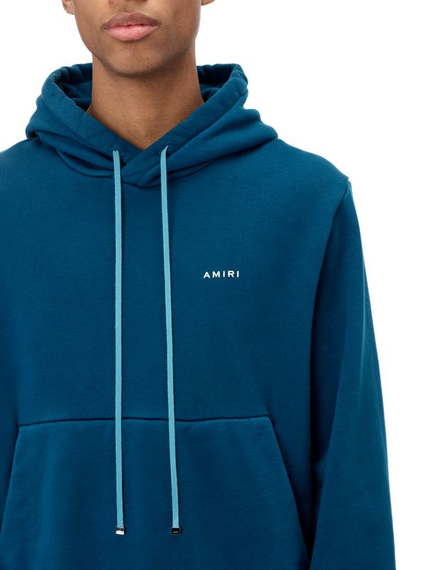 AMIRI Classic Logo Hoodie - Petrol Blue sold by AMIRI product image thumbnail 3