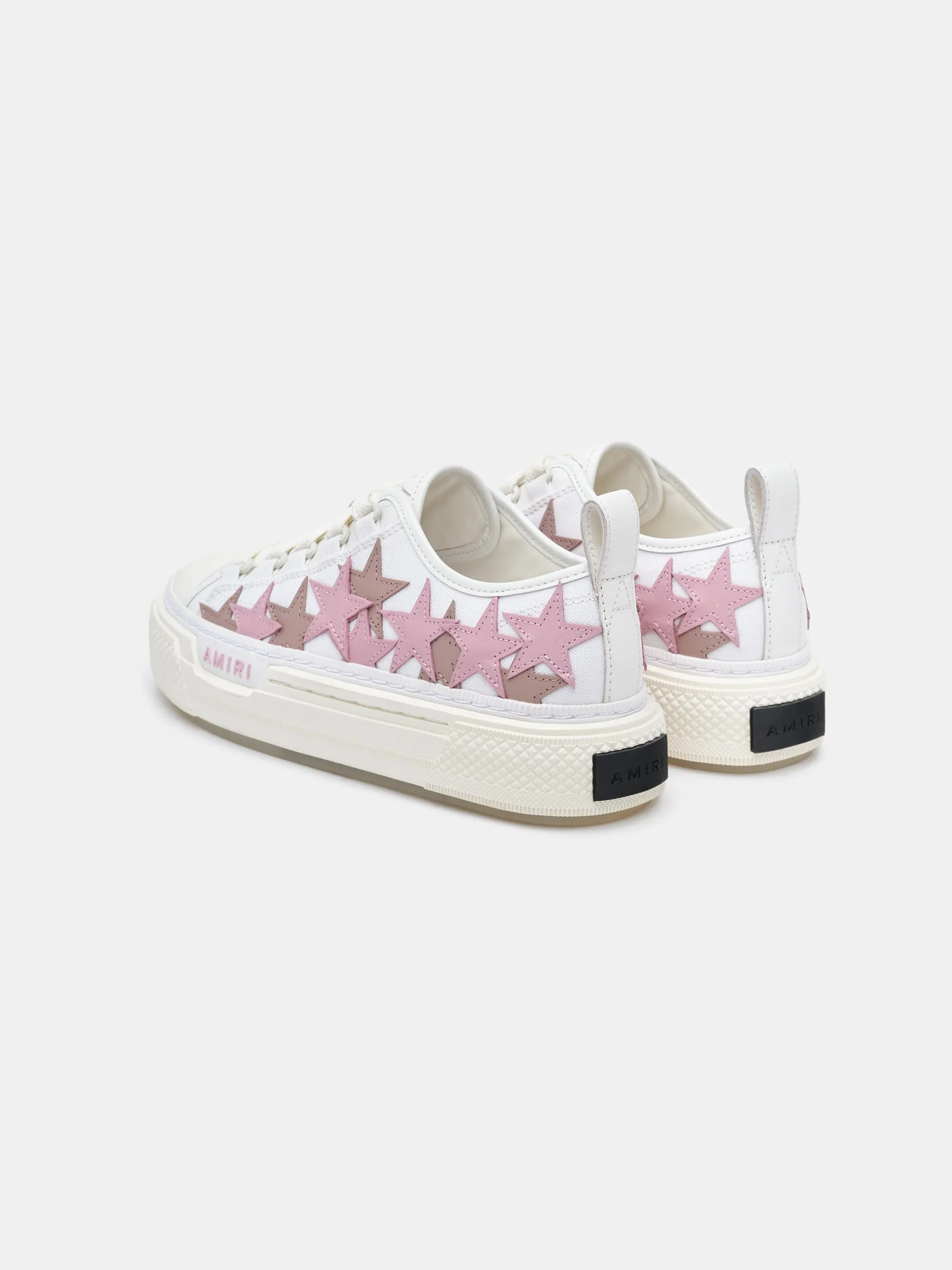WOMEN- WOMEN'S STARS COURT LOW - WHITE/PINK sold by AMIRI product image thumbnail 4